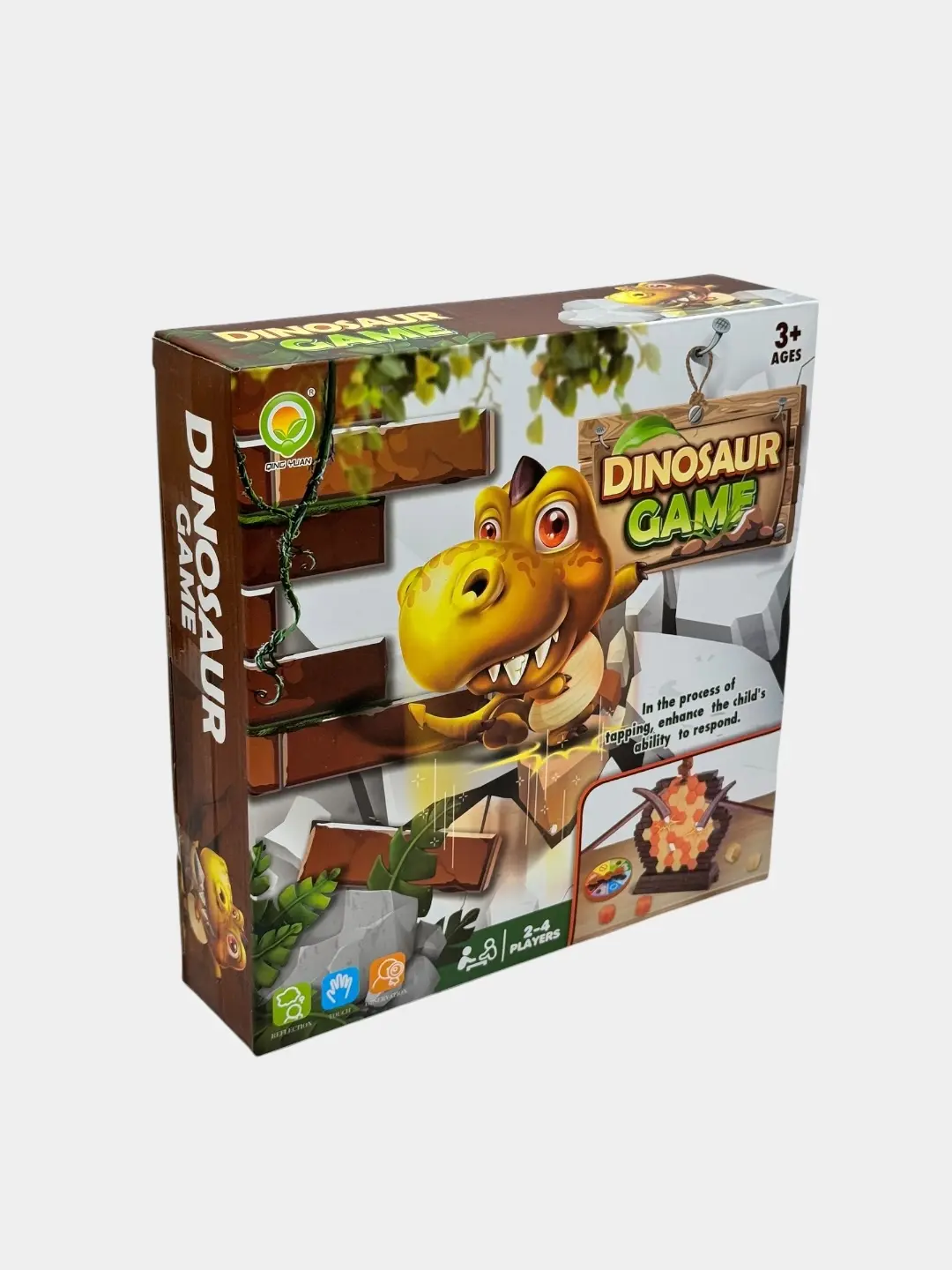 Dinozavr stol o'yini, Motorika va reaksiya rivojlanishi, 3+ yoshli bolalar uchun, 2-4 o'yinchi — 5-rasm