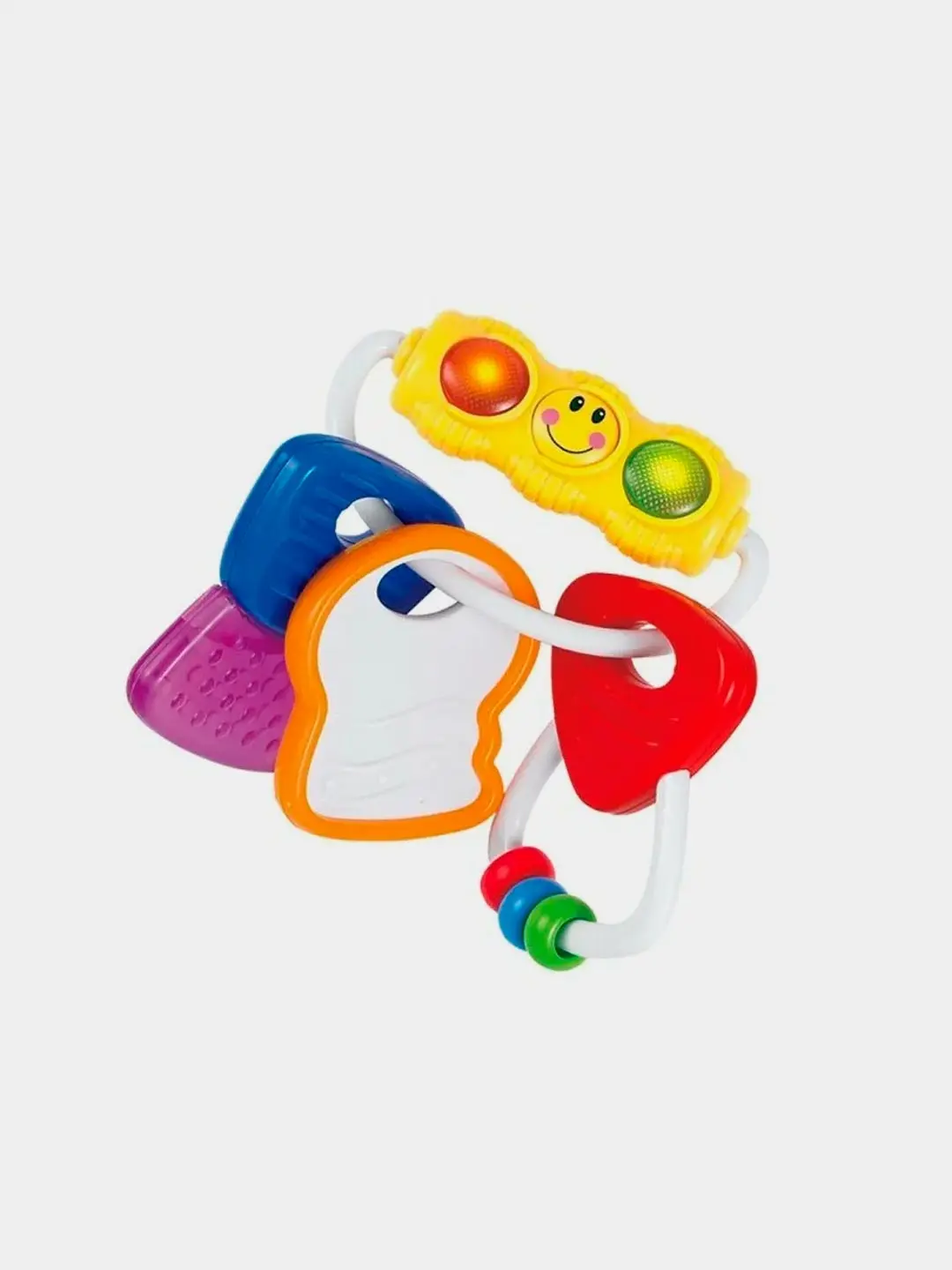Hola Toys "Kalitchalar" chaqaloqlar uchun, 3 oydan boshlab, Sensor stimulatsiya, Tish chishishga yordamchi toychoq — 6-rasm