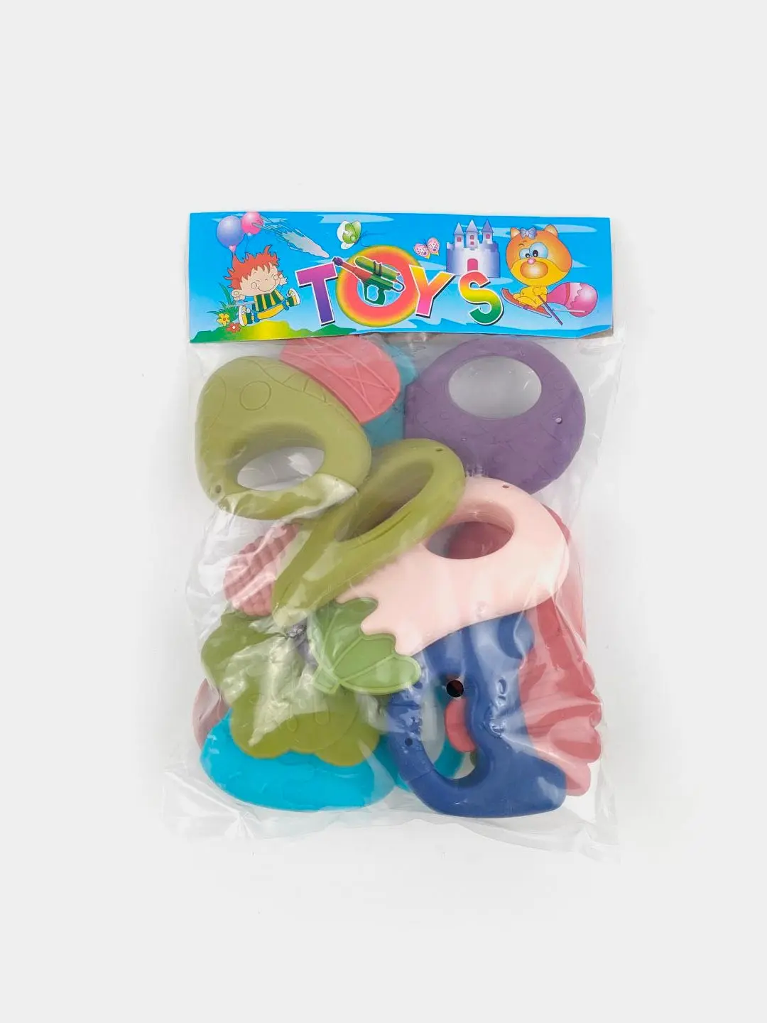 Ko'p funksiyali chaqaloq chaqich-shakldor '8-in-1' bolalar uchun, yumshoq, sensorli — 4-rasm