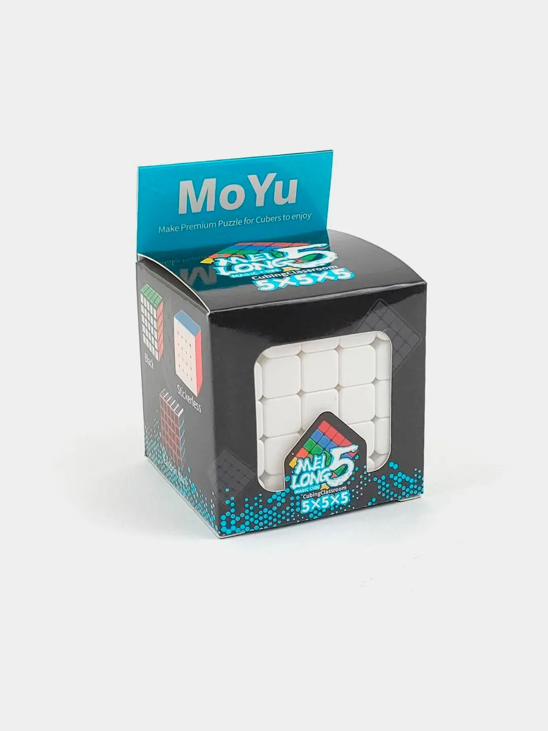 Rubik kubigi 5x5, Takomillashgan boshqotirma, Mantiq va xotirani rivojlantirish uchun, Sifatli plastmassa — 6-rasm