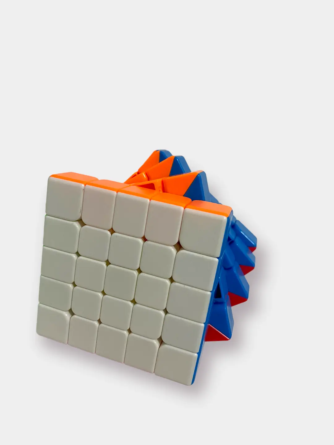 Rubik kubigi 5x5, Takomillashgan boshqotirma, Mantiq va xotirani rivojlantirish uchun, Sifatli plastmassa — 5-rasm