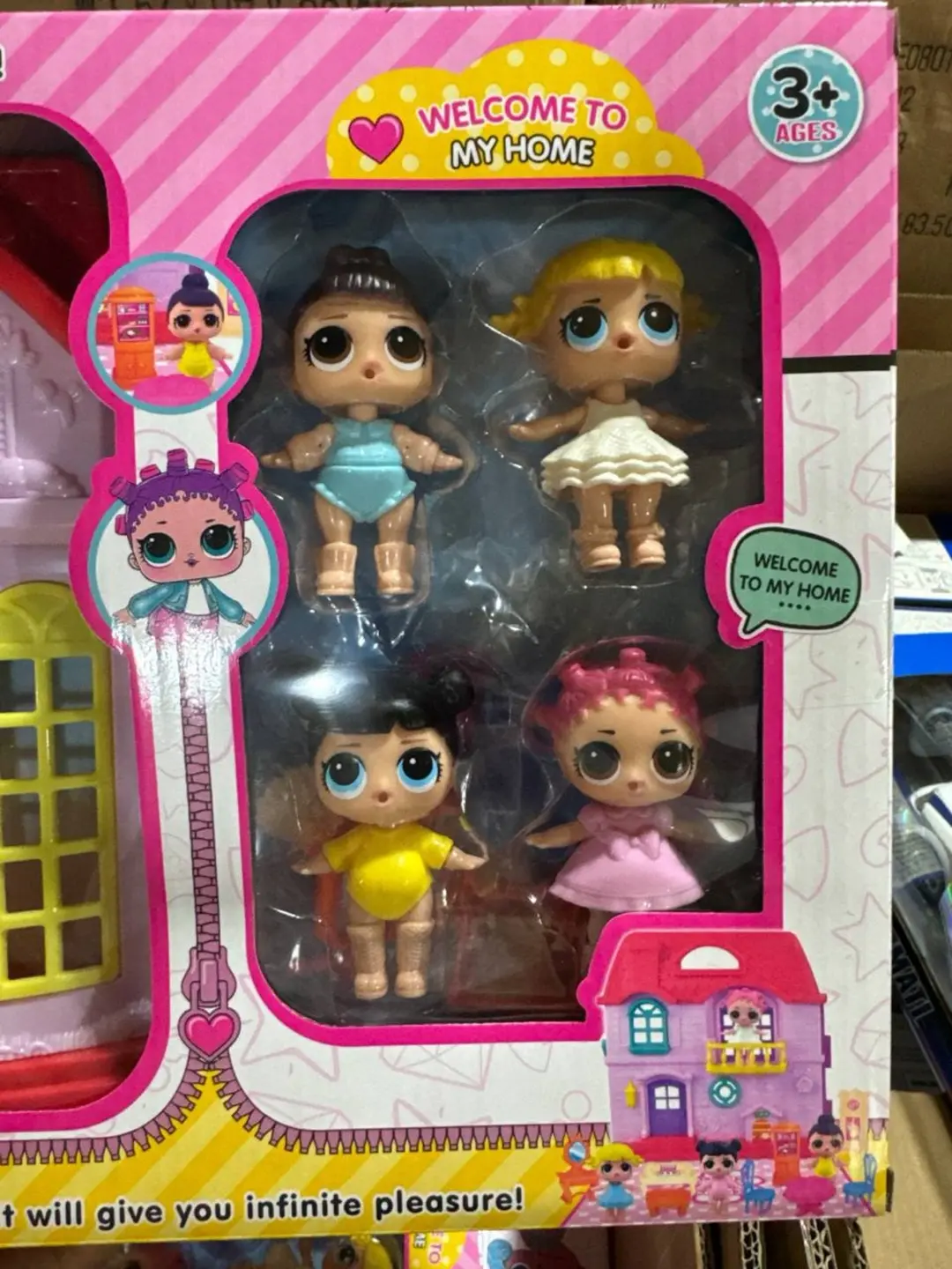 LOL Surprise Warm House qo'g'irchoq uyi, Sürprizli qo'g'irchoq uyi, 3 yoshdan qizlar uchun, Tasavvurni rivojlantiradi — 2-rasm