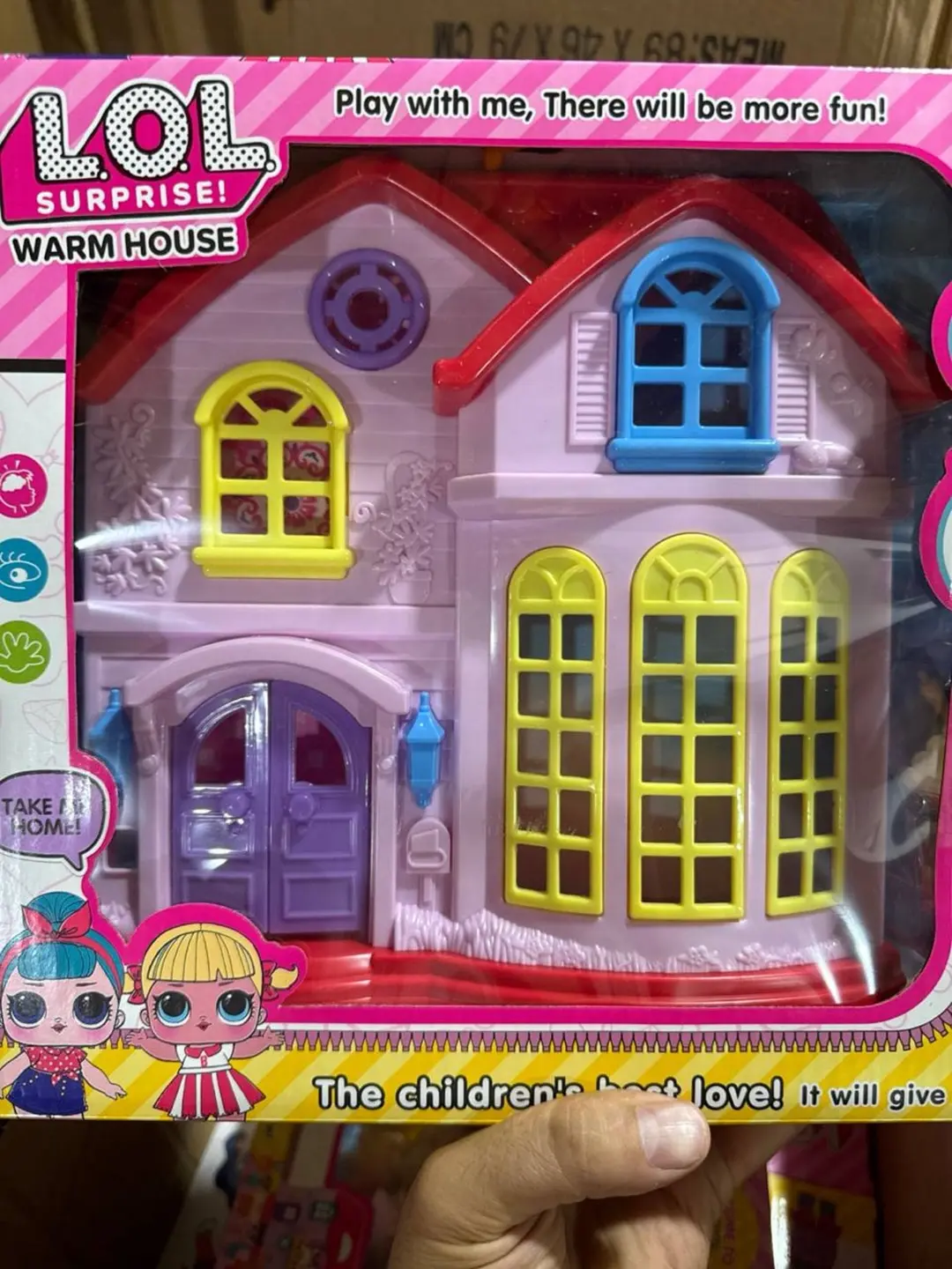 LOL Surprise Warm House qo'g'irchoq uyi, Sürprizli qo'g'irchoq uyi, 3 yoshdan qizlar uchun, Tasavvurni rivojlantiradi — 3-rasm