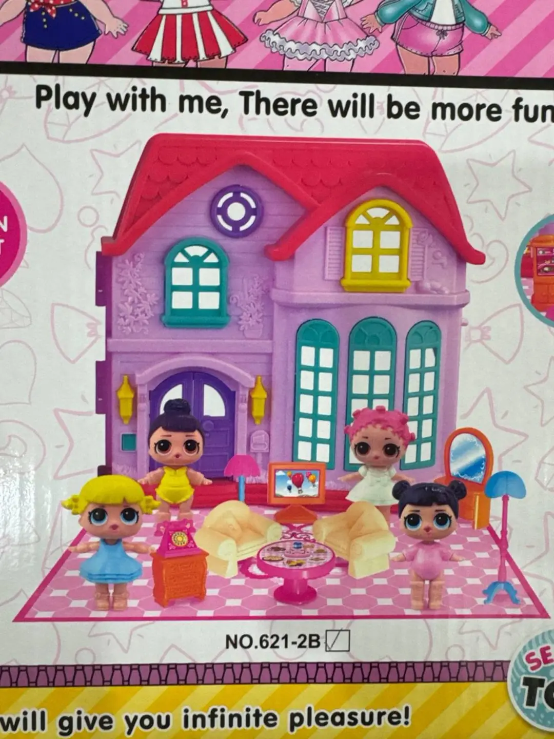 LOL Surprise Warm House qo'g'irchoq uyi, Sürprizli qo'g'irchoq uyi, 3 yoshdan qizlar uchun, Tasavvurni rivojlantiradi — 4-rasm