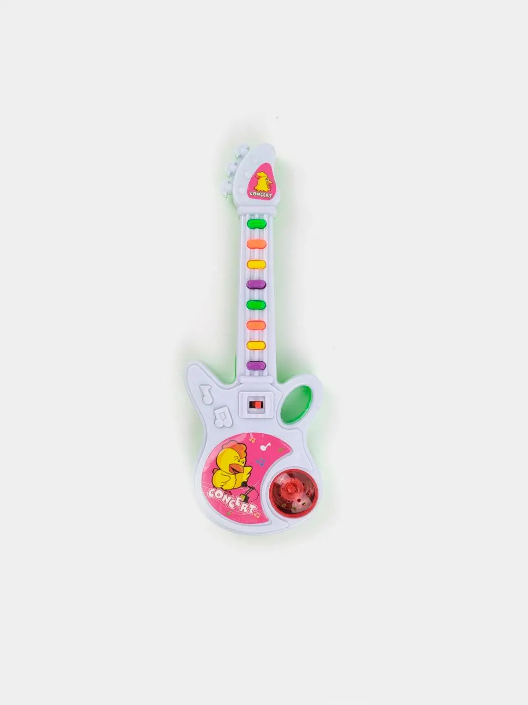 Bolalar uchun rivojlantiruvchi gitara, Yorug'lik va tovush effektli musiqiy o'yinchoq, Kichkintoylar va maktabgacha yoshdagilar uchun — 7-rasm