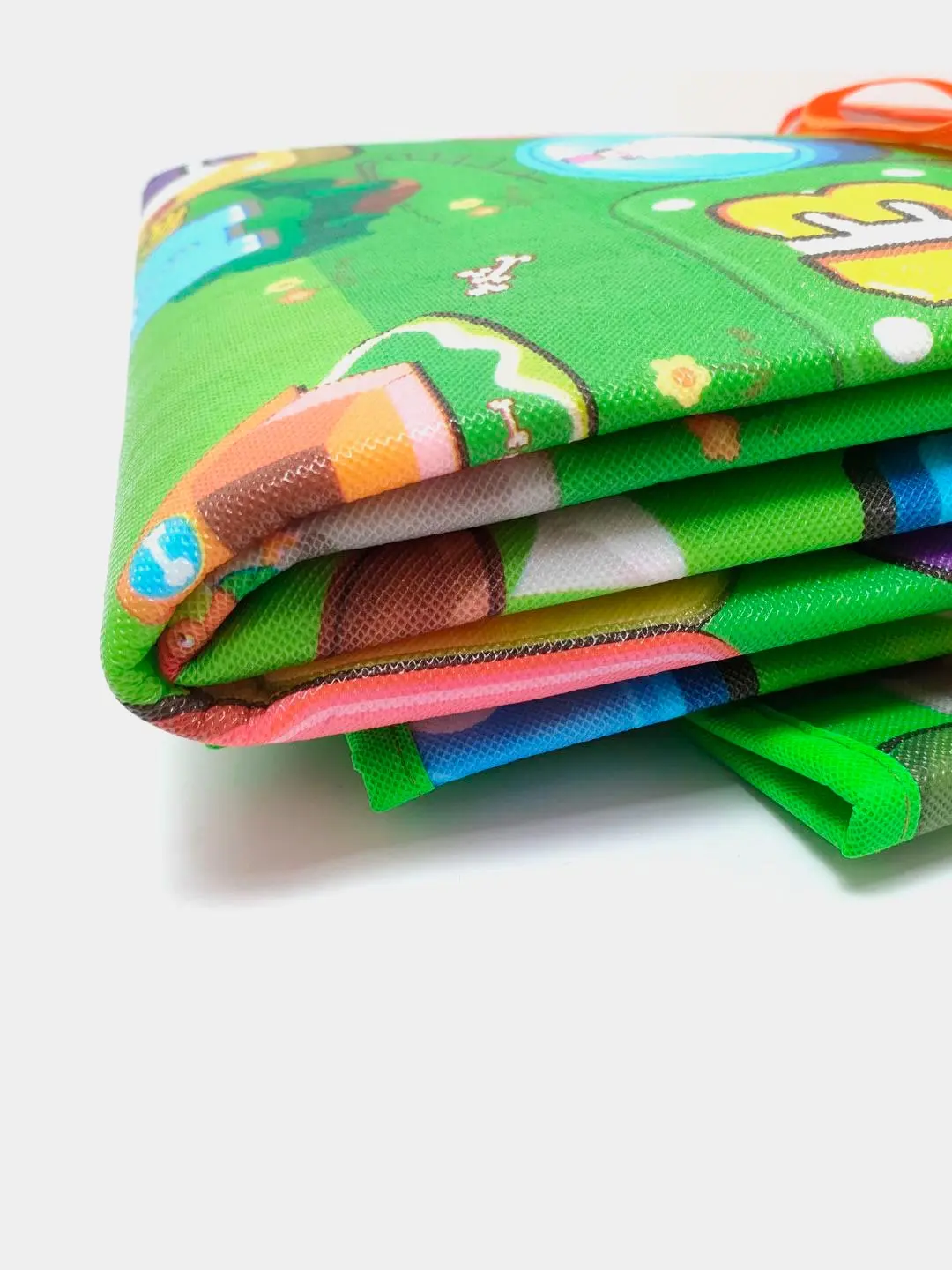 Baby Play 190x180 sm o'yin gilamchasi, yumshoq, o'quvchi, chaqaloqlar uchun — 4-rasm