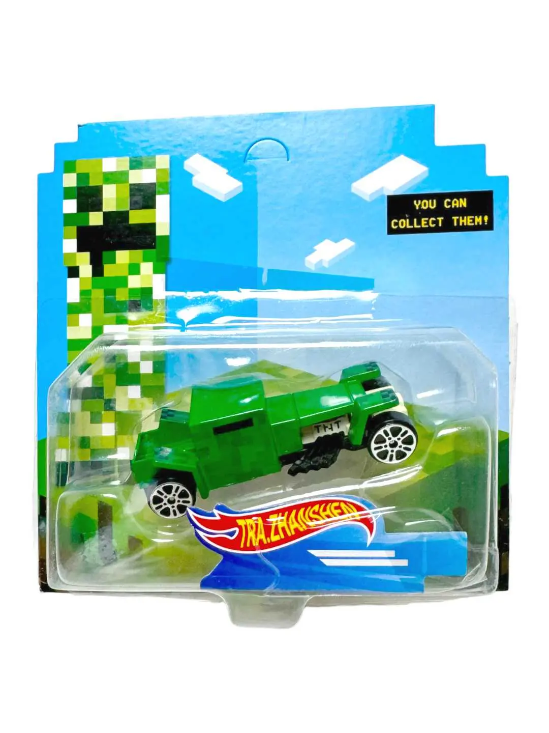 Minecraft mashina ZSA-67730 piksel bolalar o'yinchoq 10 sm. — 6-rasm