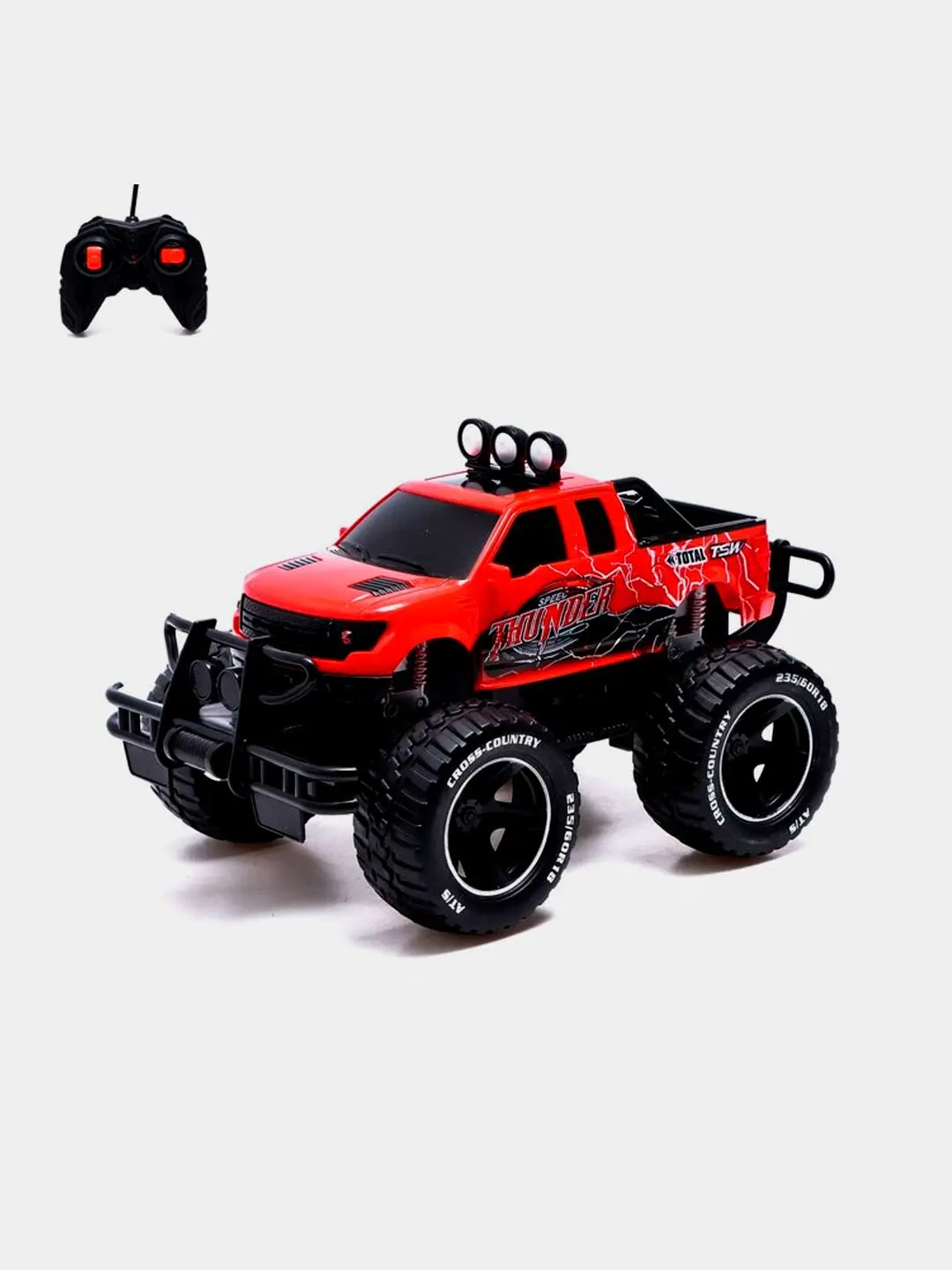 Masofaviy boshqariladigan Raptor yo'ltanlamas monster-trak 1:14 rezina shinali — 5-rasm