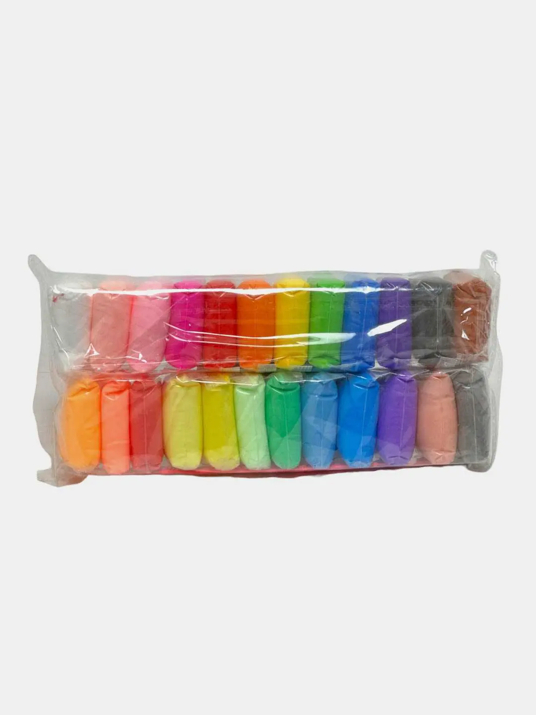 Havo plastilini Clay Crown NT-12, 24 rang, bolalar uchun, antibakterial to'plam — 2-rasm