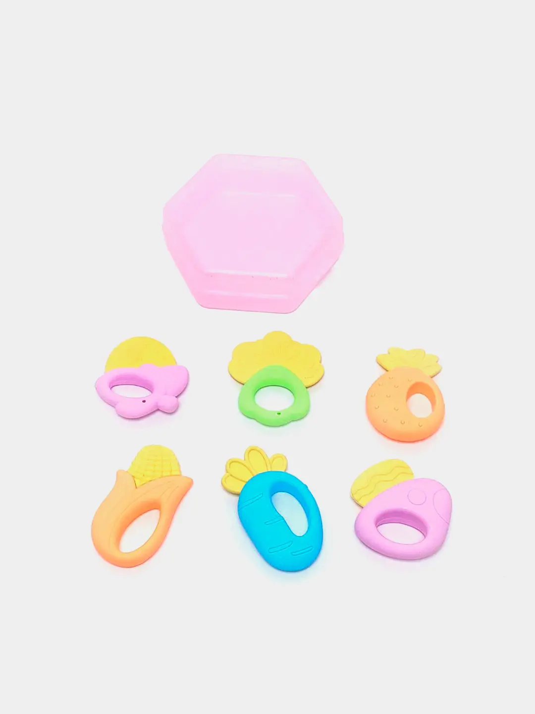Baby Rattle LITTLE TIN LOK shaqildoqlar to'plami, rivojlanuvchi sensor to'plam, 3 oydan boshlab chaqaloqlar uchun — 2-rasm