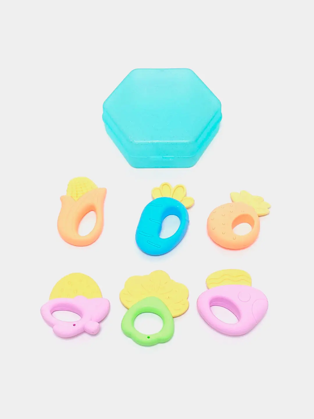 Baby Rattle LITTLE TIN LOK shaqildoqlar to'plami, rivojlanuvchi sensor to'plam, 3 oydan boshlab chaqaloqlar uchun — 5-rasm