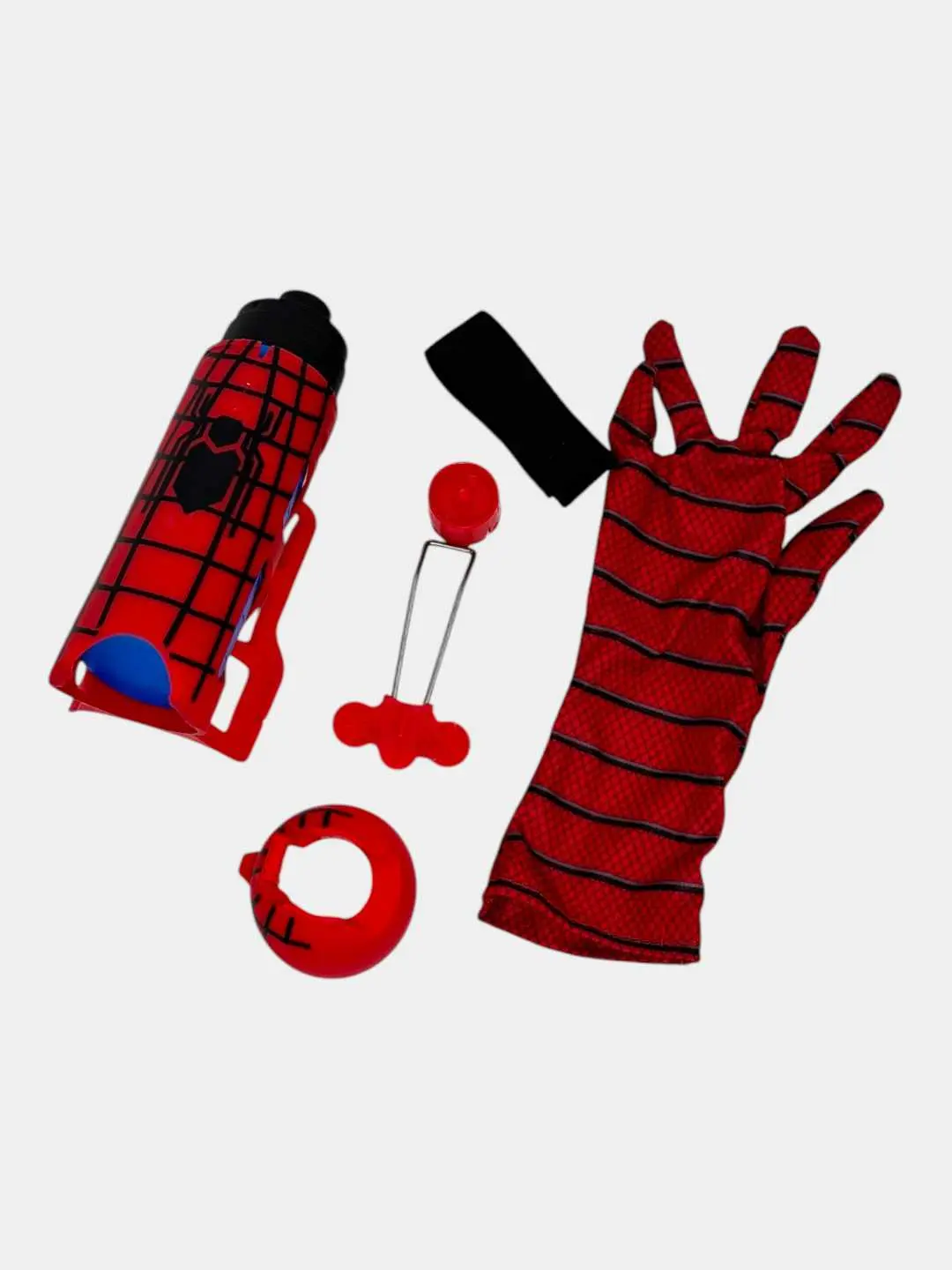Spider-qo'lqop 2-1 interaktiv o'yinchoq qizil bilan shar 8+ — 2-rasm