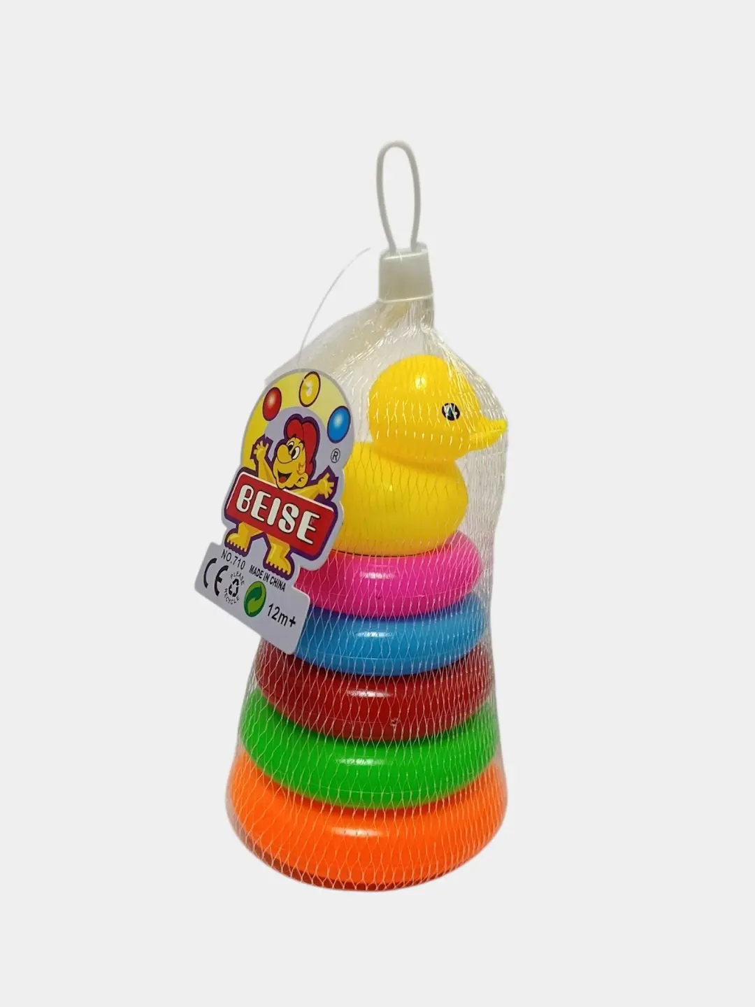 O'rdak Piramida, Kichkintoylar uchun rivojlantiruvchi o'yinchoq, Xavfsiz plastik, 6 oydan boshlab