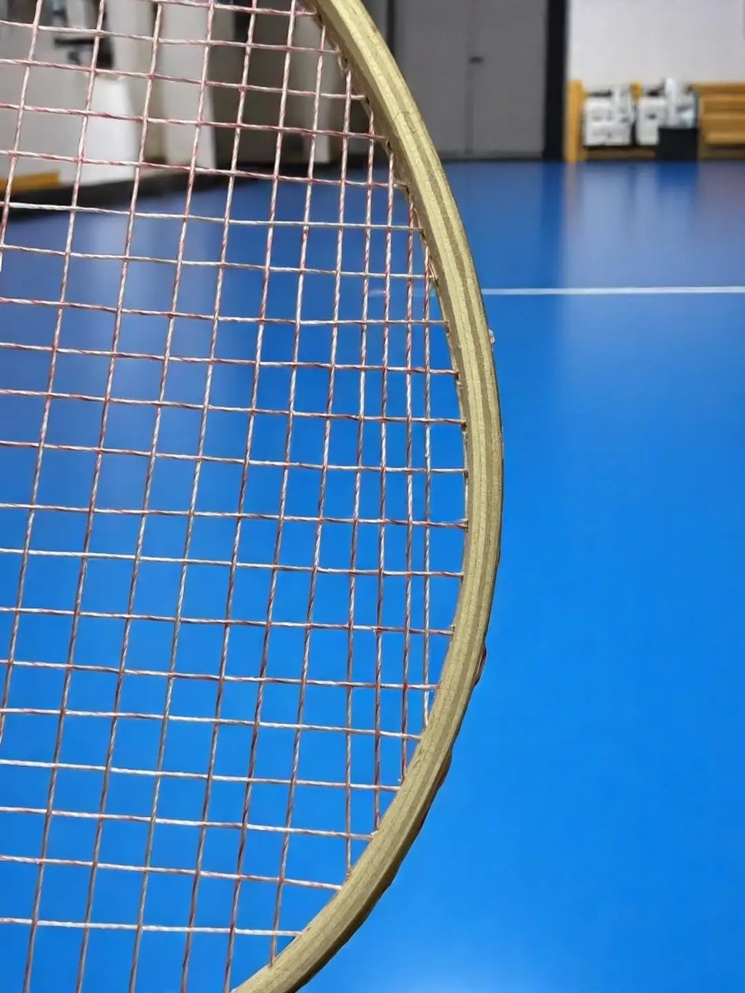 Badminton to'plami, Yengil yog'och raketkalar va volanchik, 5 yoshdan bolalar uchun faol o'yinlar, Retro uslub — 3-rasm
