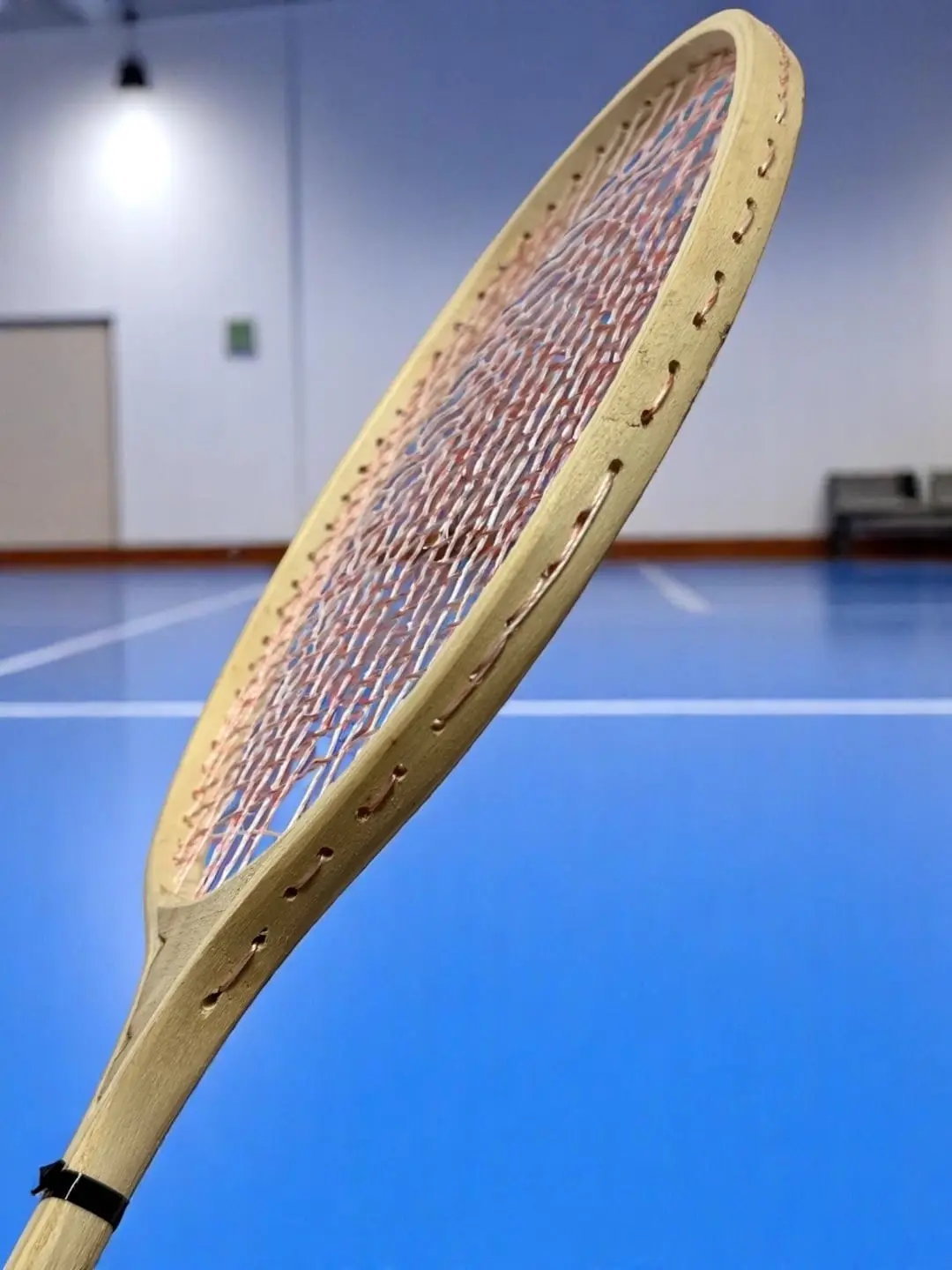 Badminton to'plami, Yengil yog'och raketkalar va volanchik, 5 yoshdan bolalar uchun faol o'yinlar, Retro uslub — 5-rasm