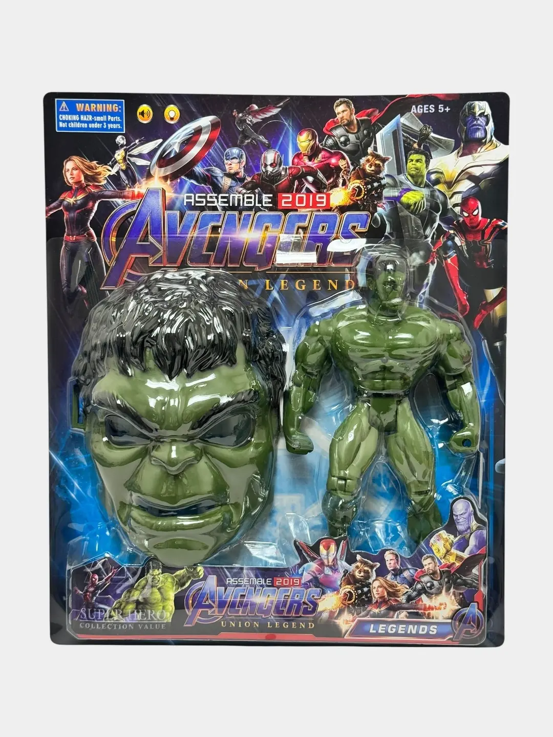 Superqahramon niqobi va figurkasi, ro'yxalash o'yinlari uchun, 5+ yosh — 3-rasm