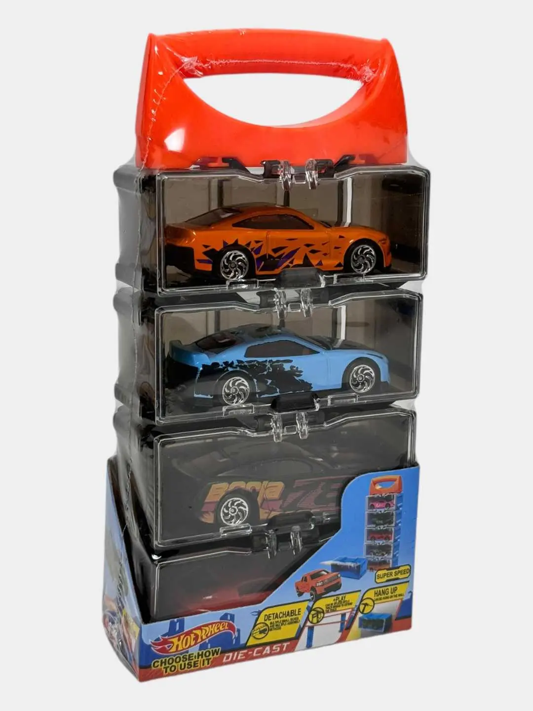 Metall Hot Wheels mashinalar 4ta bolalar uchun Montessori uslubida — 2-rasm