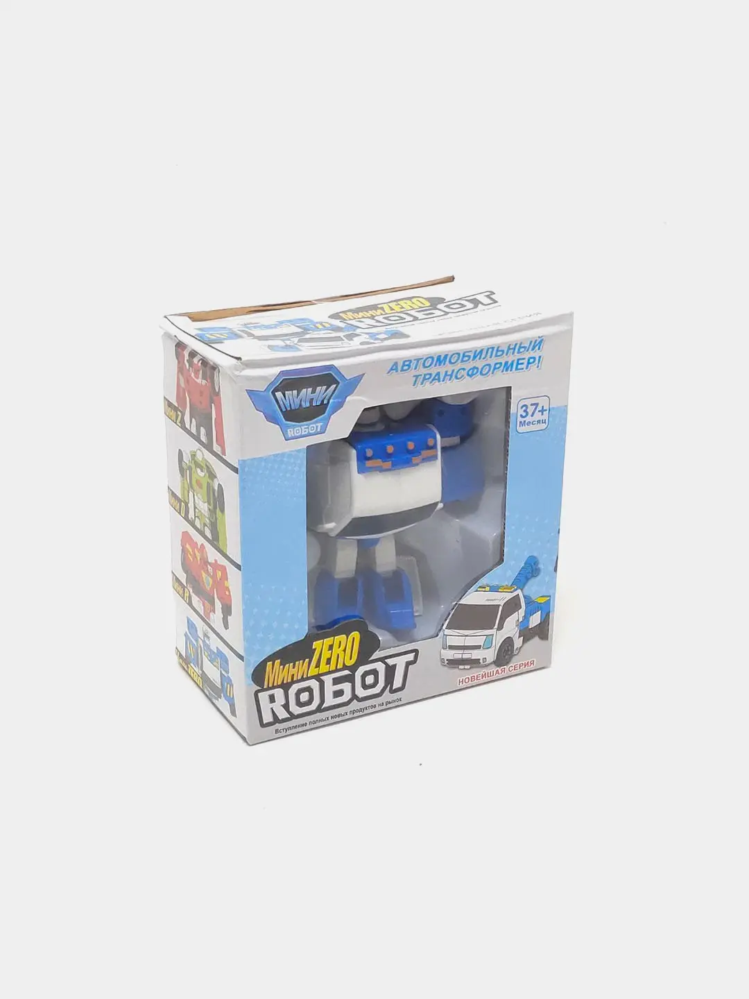 Mini X TOBOT transformatsiyali robot, 2 da 1 Mashina Robot, 3 yoshdan oshgan bolalar uchun, rivojlantiruvchi o'yinchoq — 3-rasm