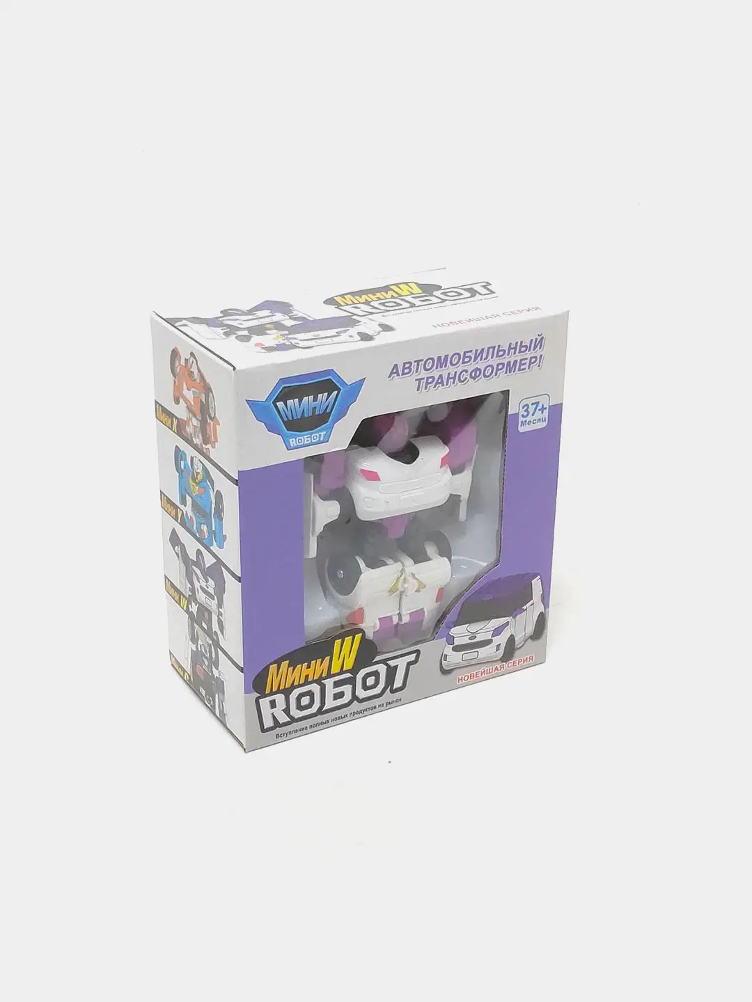 Mini X TOBOT transformatsiyali robot, 2 da 1 Mashina Robot, 3 yoshdan oshgan bolalar uchun, rivojlantiruvchi o'yinchoq — 5-rasm