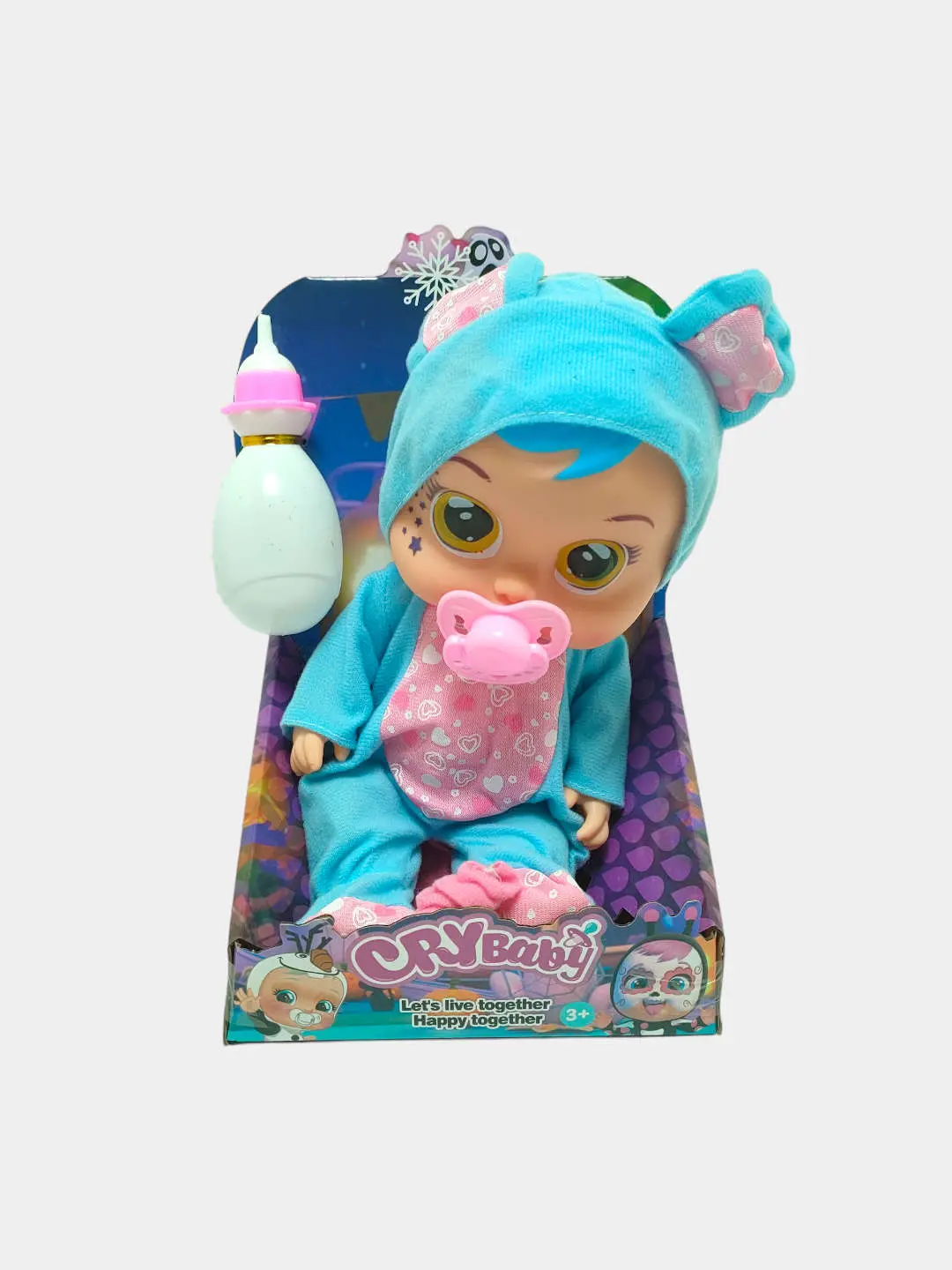 Rivojlantiruvchi Cry Baby K2030 sensorli stimulatsiya uchun teksturali qo'g'irchoq. — 5-rasm