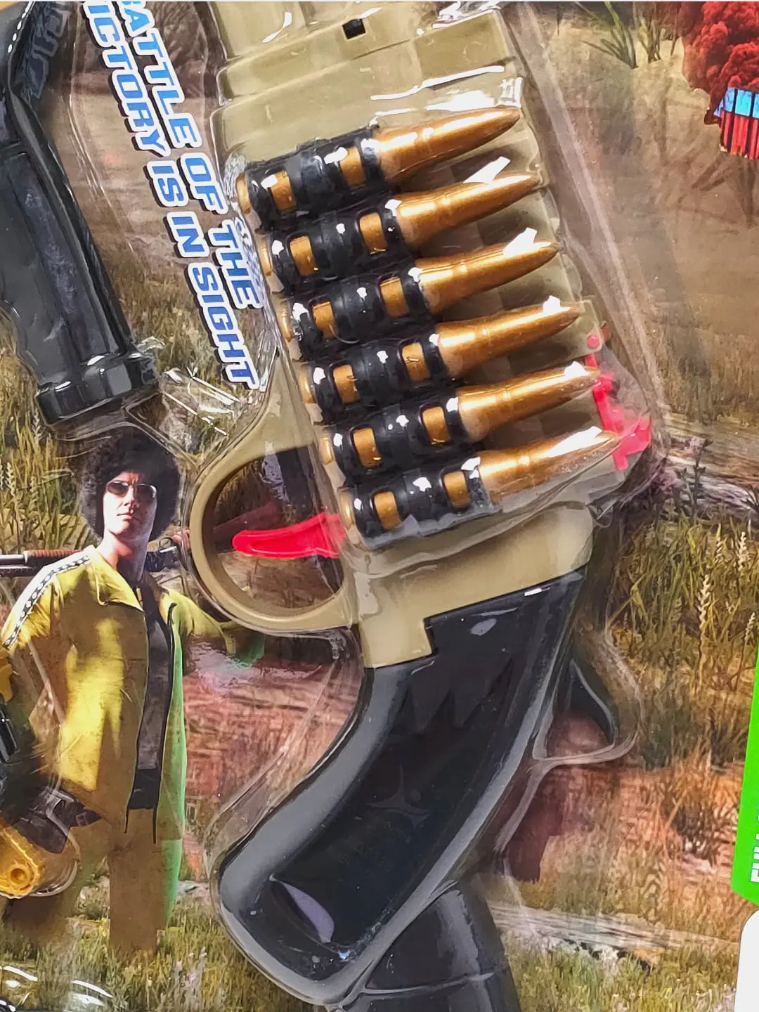 PUBG bolalar uchun 2 ta qurol to'plami: pulemyot, pistolet, patronlar. — 5-rasm