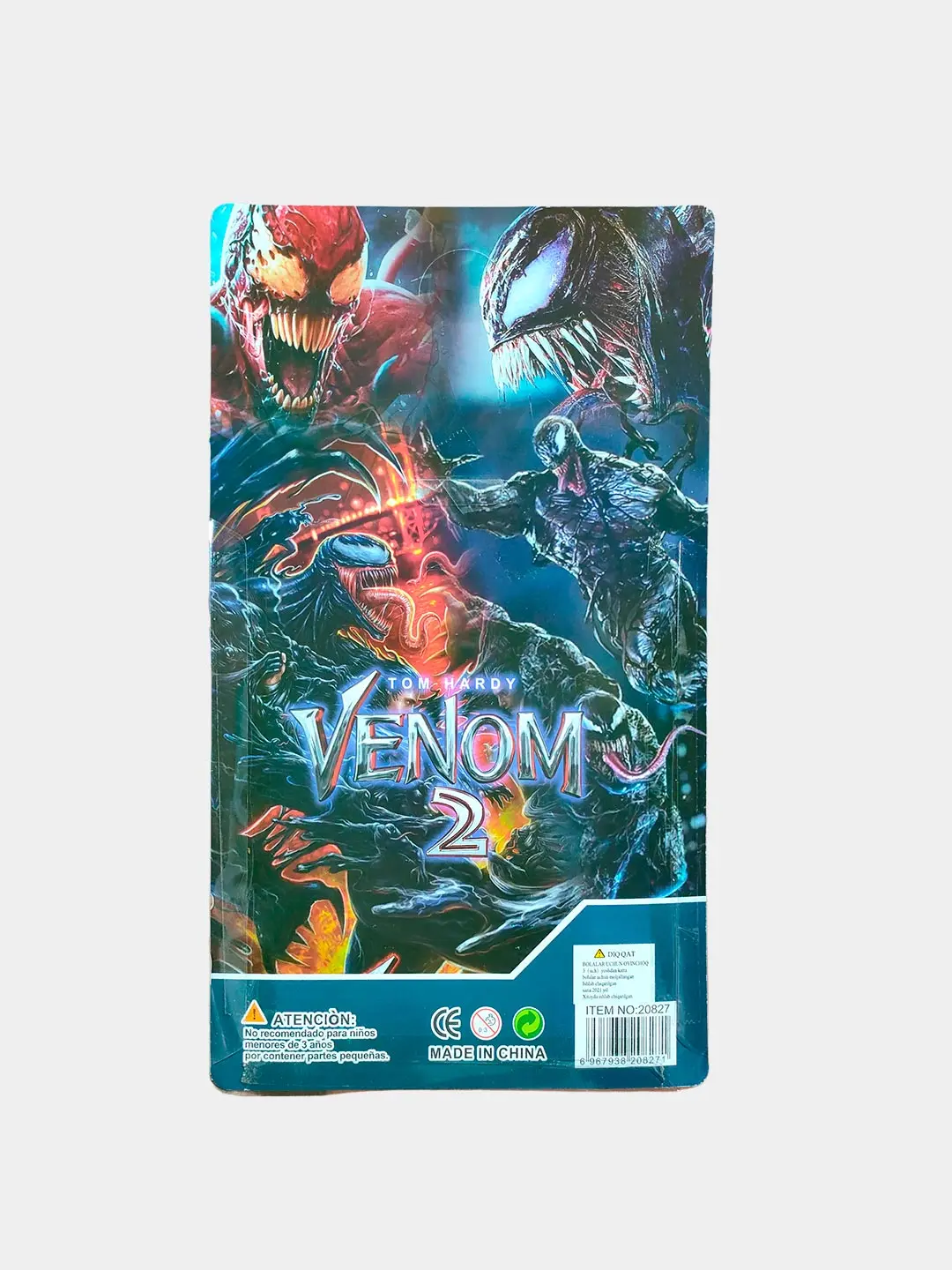 Venum 2 Superkahramonlar Qahramoni ko'k bolalar plastik 10 sm. — 3-rasm