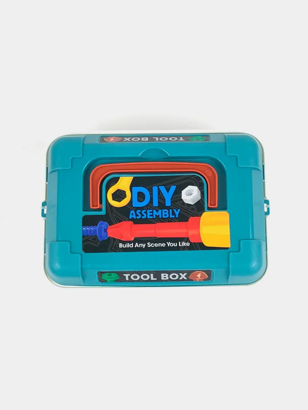 Bolalar uchun asboblar to'plami bilan rivojlantiruvchi konstruktor mozaika DIY — 2-rasm