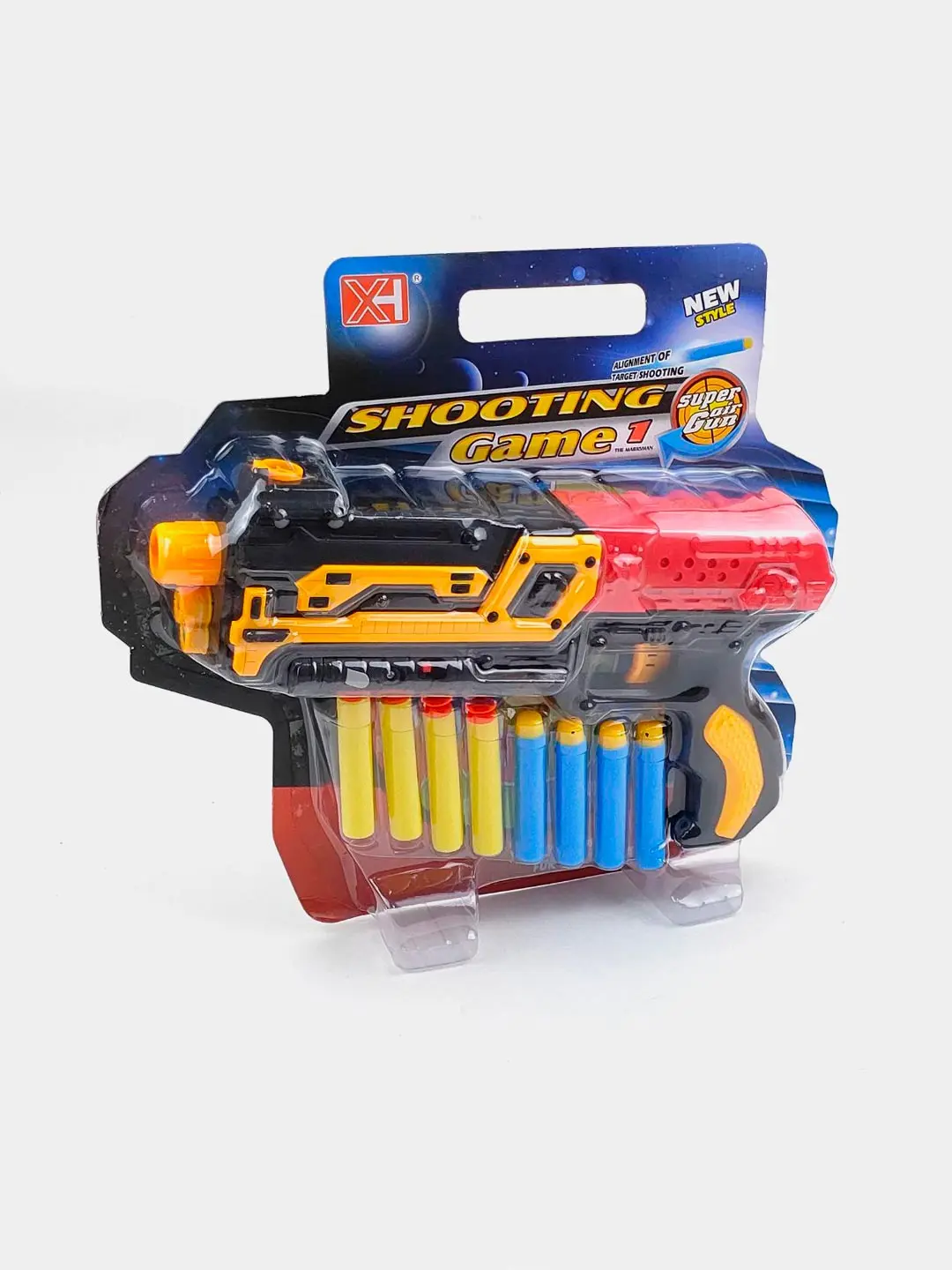 Shooting Game XH021B Blaster, Yumshoq xavfsiz patronlar, O'tkirlik va motorika rivojlanishi, Faol o'yinlar uchun