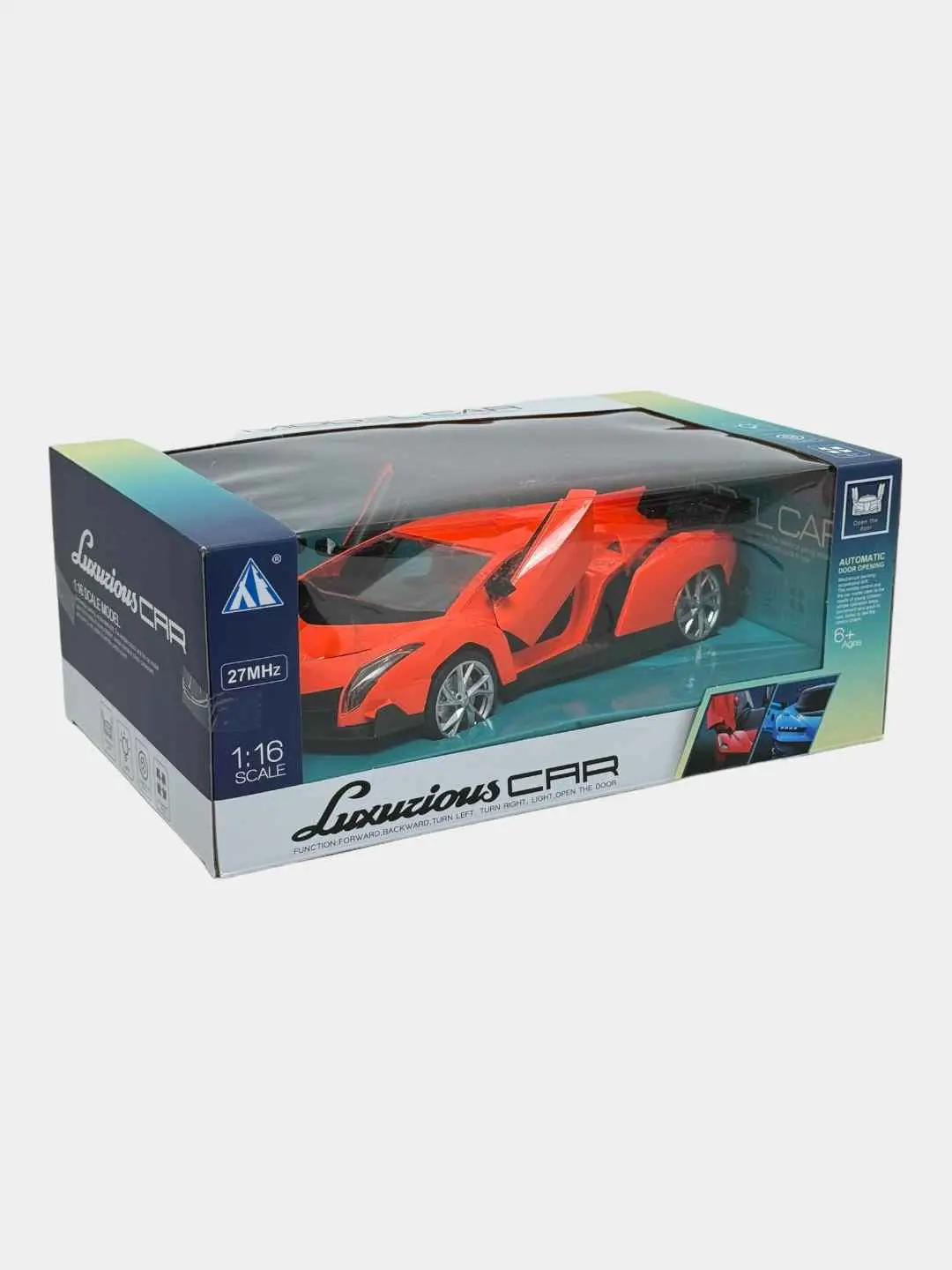 Lamborghini Veneno masofadan boshqariladigan mashina, eshiklari ochiladi, qizil — 2-rasm