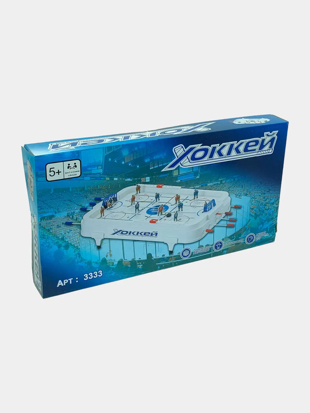 Stol xokkeyi klassik, bolalar uchun sport va rivojlantiruvchi o'yin