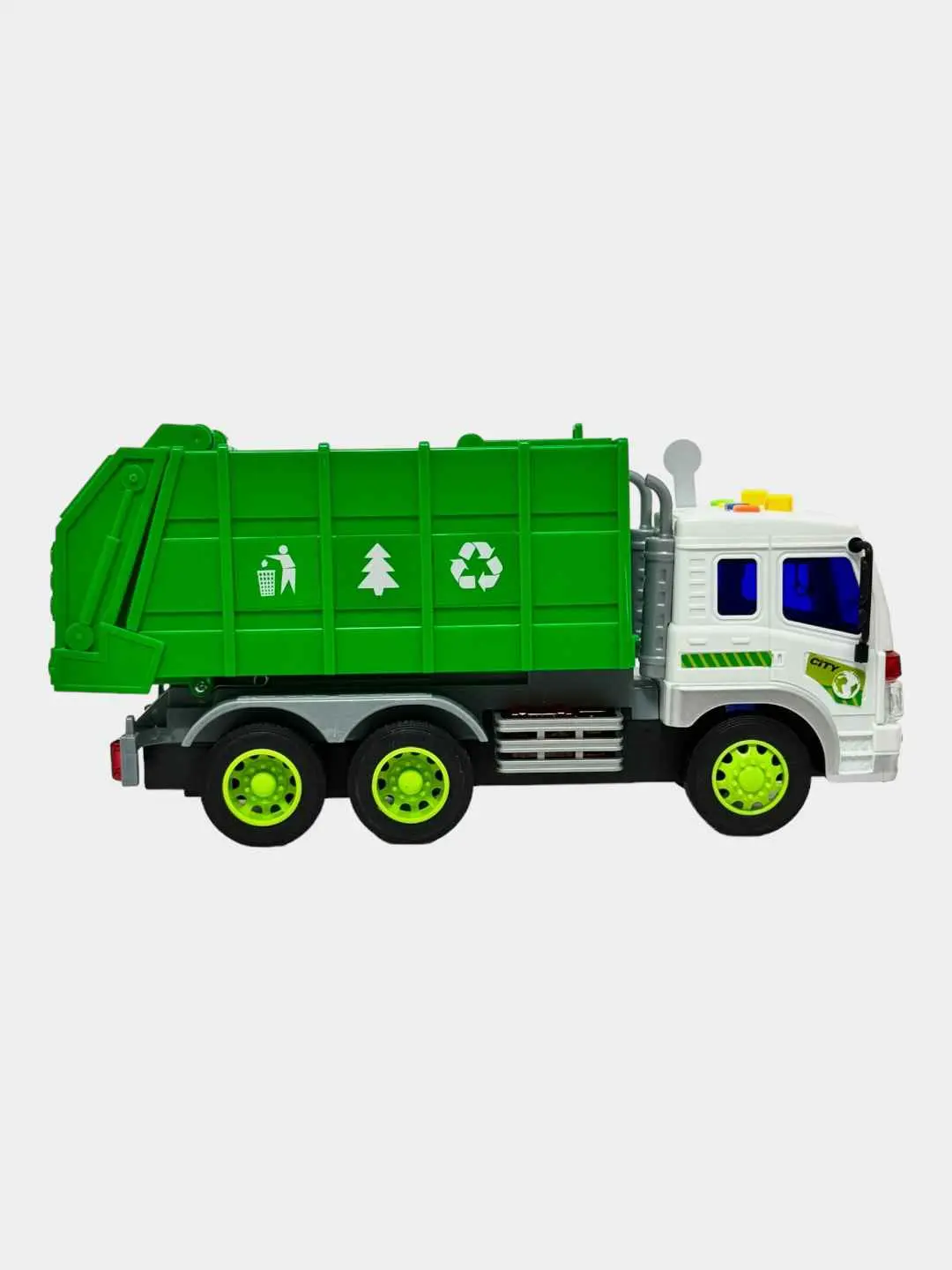 Musorovoz o'yinchoq WENYI Purifier 1:16 inersion chiroqli va ovozli bolalar uchun — 3-rasm