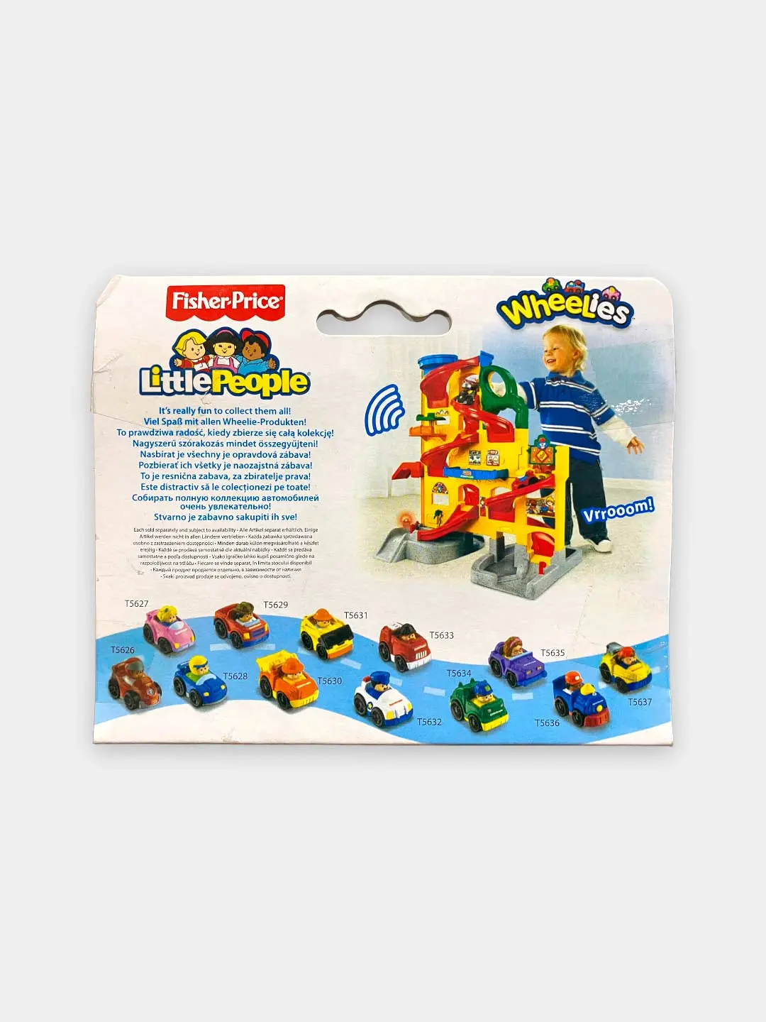 Fisher-Price Little People avtomashinalar to'plami, 2 dona, 1.5-5 yosh, xavfsiz plastmassa — 2-rasm