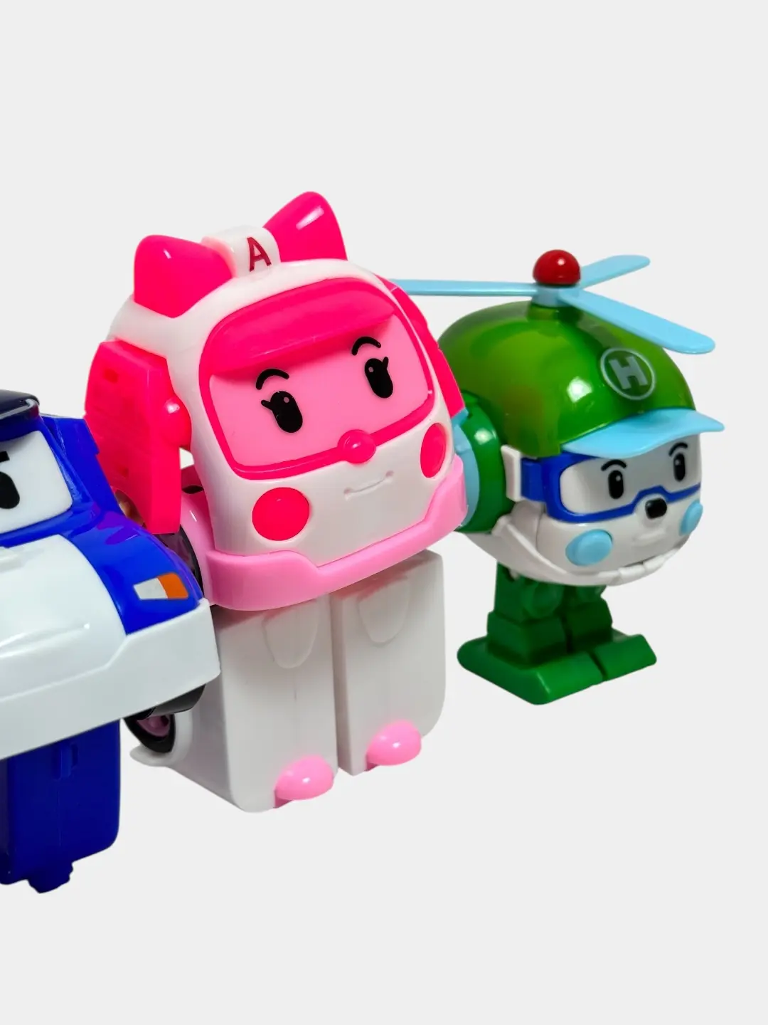 Polining Qutqaruv Guruhi to'plami, Mashina-robot transformatorlari, 3 yoshdan oshgan bolalar uchun, Motorika rivojlanishi uchun — 7-rasm