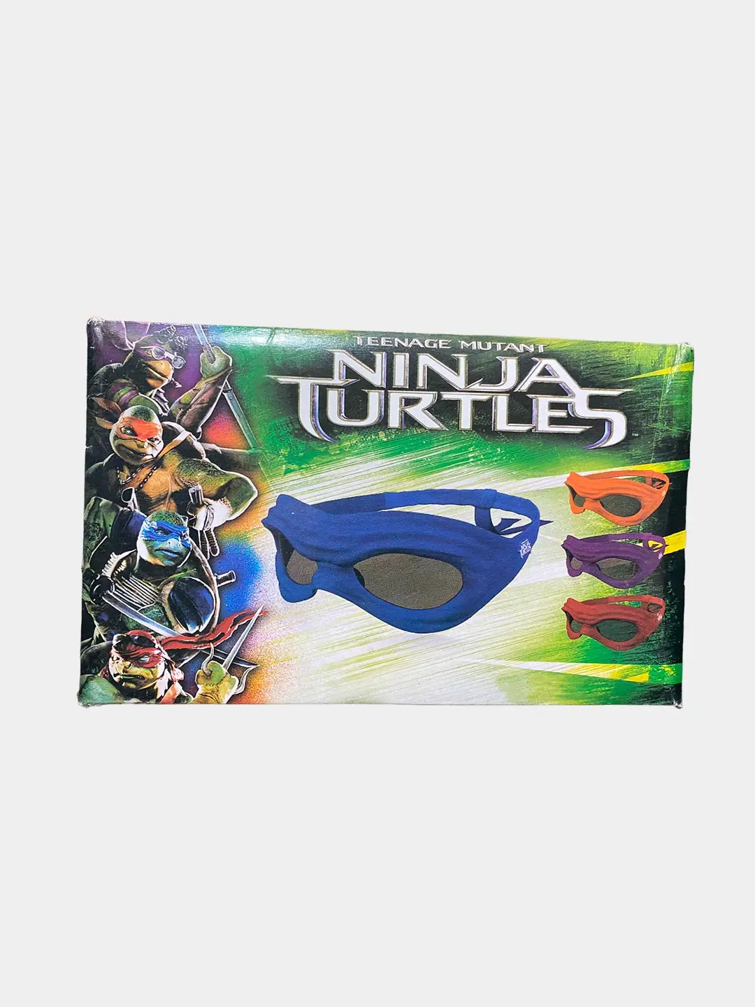 Ninja turtles uslubidagi ko'zoynaklar, Rolli o'yinlar uchun zamonaviy aksessuar, 3 yoshdan kattalar uchun — 2-rasm