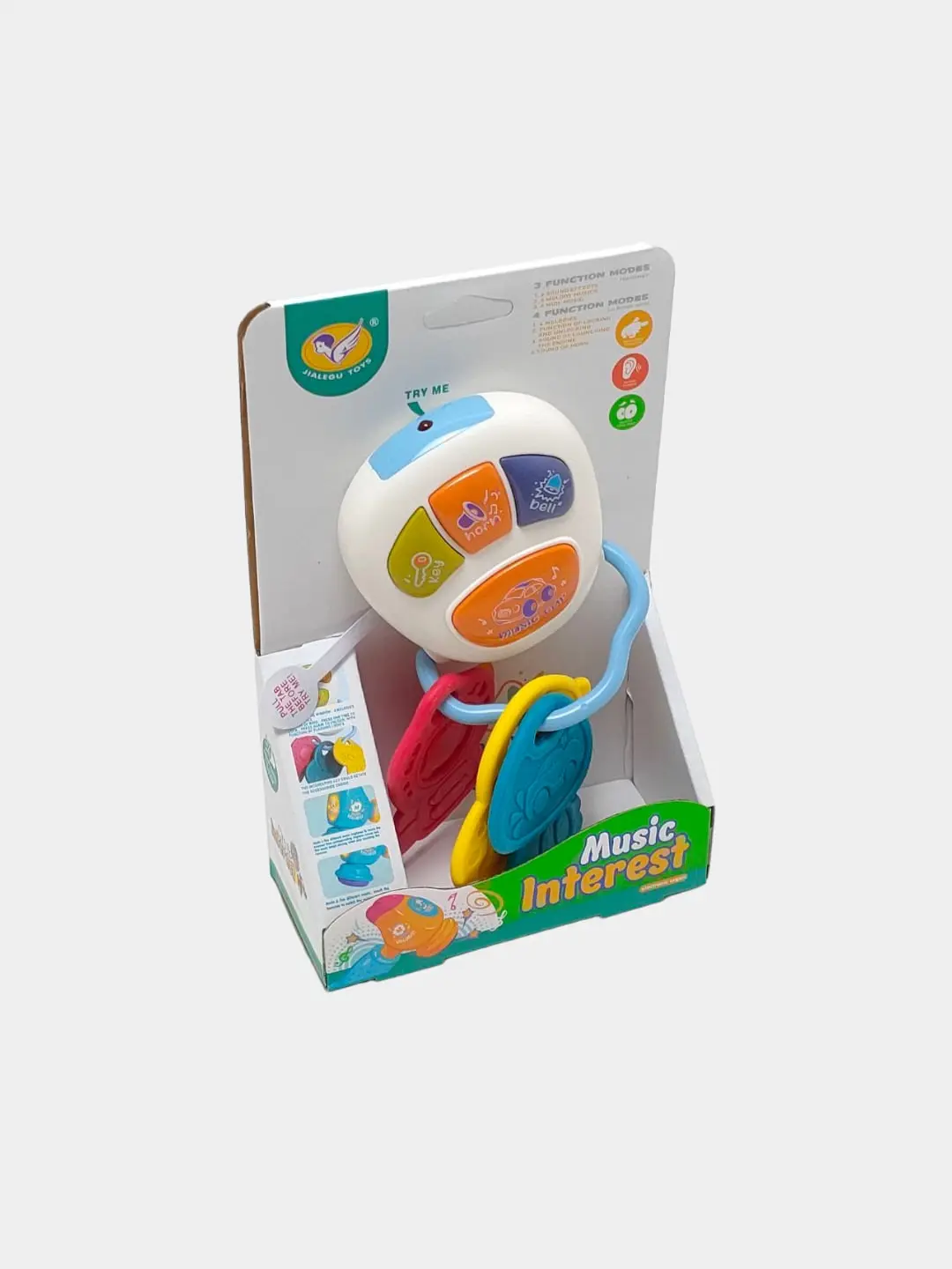 Rivojlantiruvchi musiqa interaktiv teksturali kalitli o'yinchoq 855-73D. Kodi. 02995 — 16-rasm