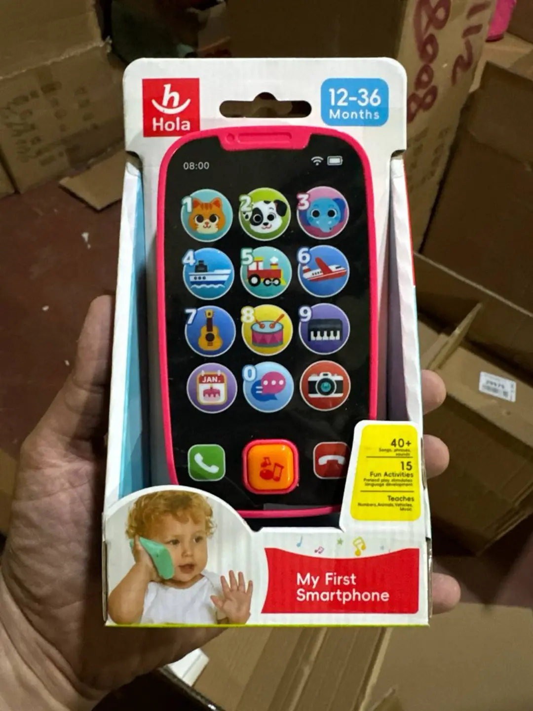 Hola O'yin Telefon - Bolalarga Qiziqarli Va Ta'lim Beruvchi Hediya