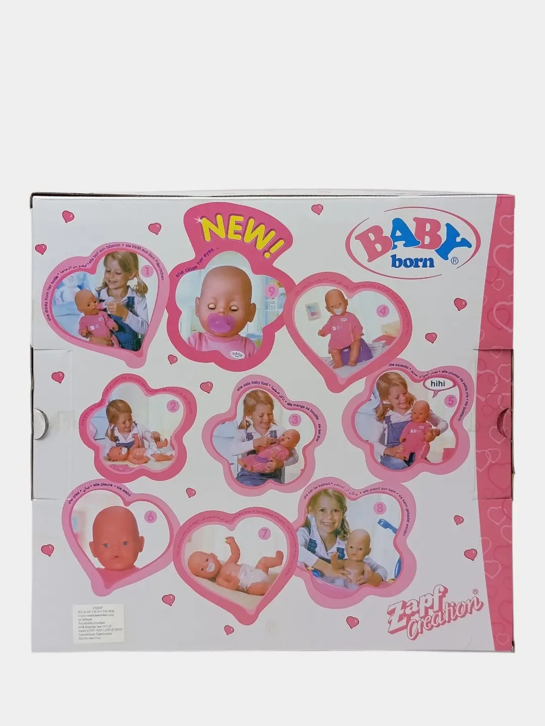 Pups Baby Born Interaktiv 9 funksiya aksessuarlari bilan 30 sm — 4-rasm