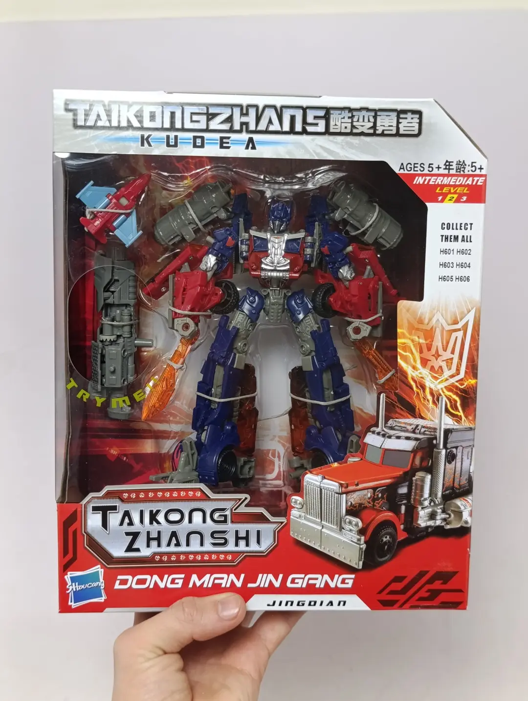 Transformer Optimus Prime robot-yuk mashinasi 5+ rivojlantiruvchi yorqin — 2-rasm