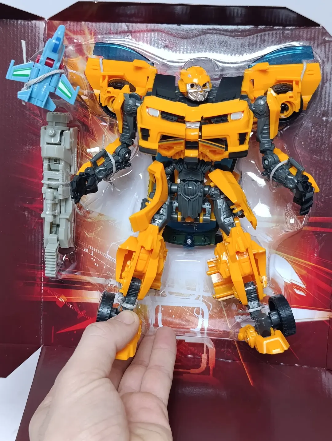 Transformer Optimus Prime robot-yuk mashinasi 5+ rivojlantiruvchi yorqin — 10-rasm