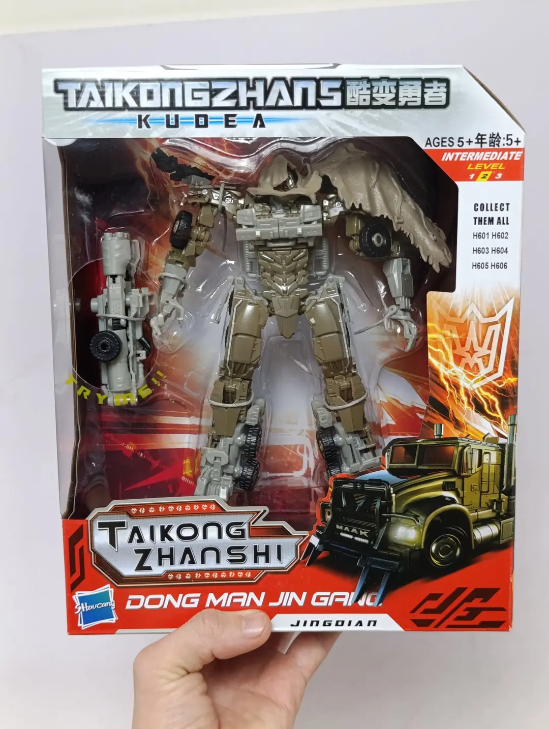 Transformer Optimus Prime robot-yuk mashinasi 5+ rivojlantiruvchi yorqin — 11-rasm