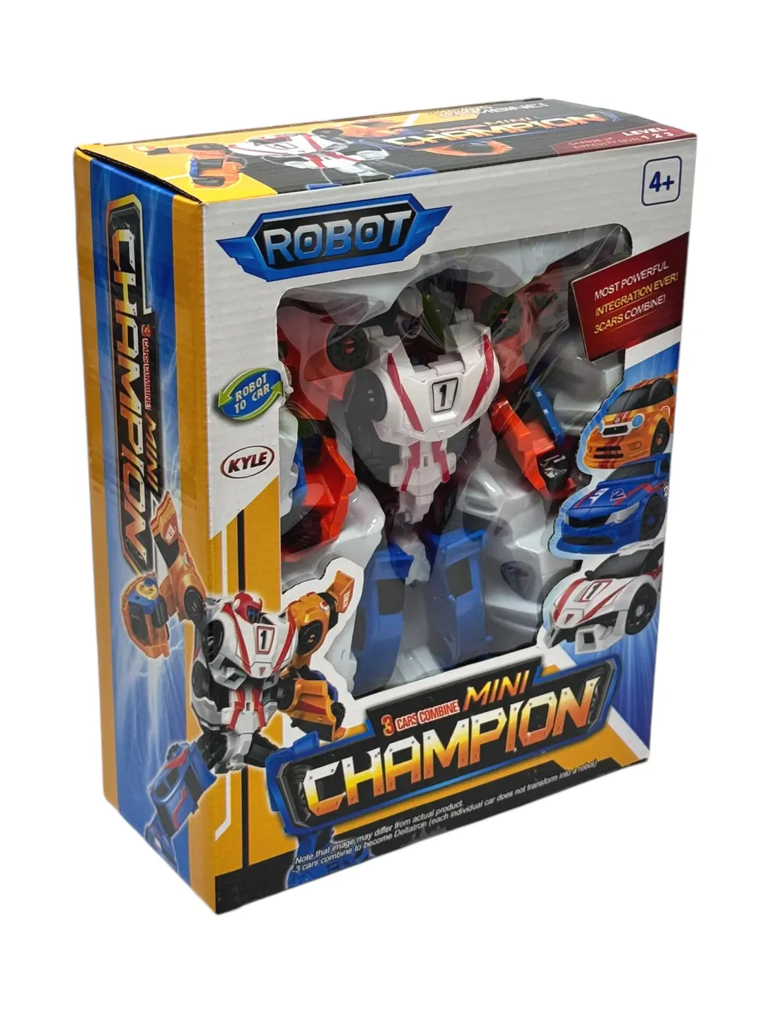 Tobot Champion: Raqobatchi Transformatsiya Qilib O'ynash Robot - 25 sm, Yana O'rganish Uchun Ideal Do'st (Kodni 03376) — 5-rasm