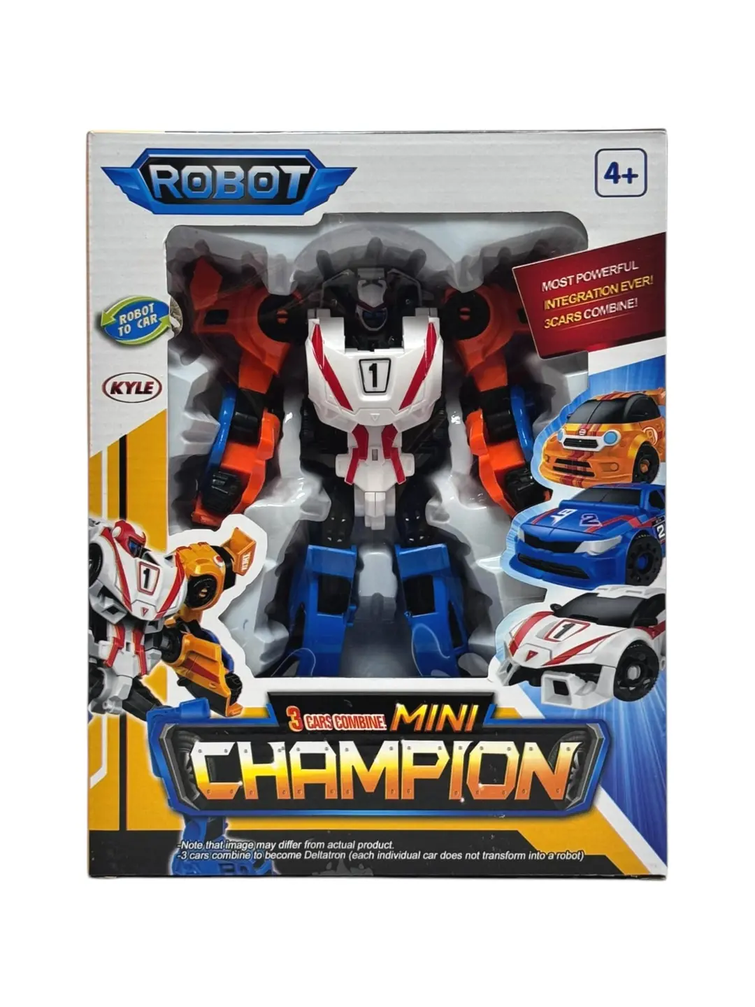 Tobot Champion: Raqobatchi Transformatsiya Qilib O'ynash Robot - 25 sm, Yana O'rganish Uchun Ideal Do'st (Kodni 03376) — 6-rasm