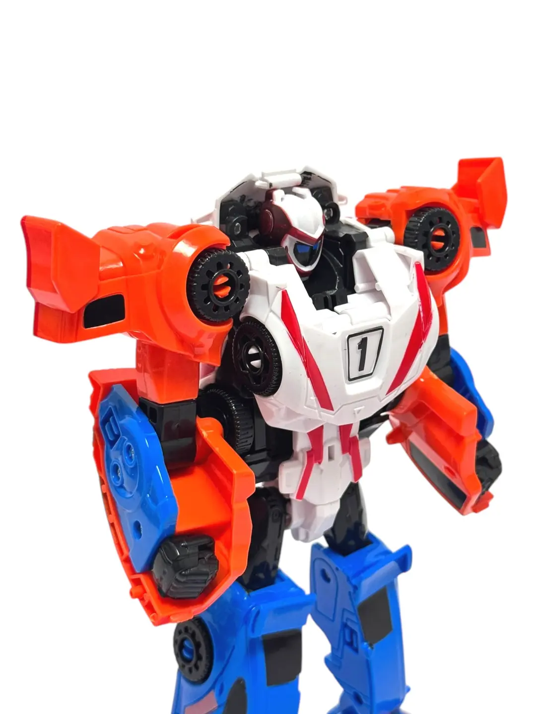 Tobot Champion: Raqobatchi Transformatsiya Qilib O'ynash Robot - 25 sm, Yana O'rganish Uchun Ideal Do'st (Kodni 03376) — 7-rasm
