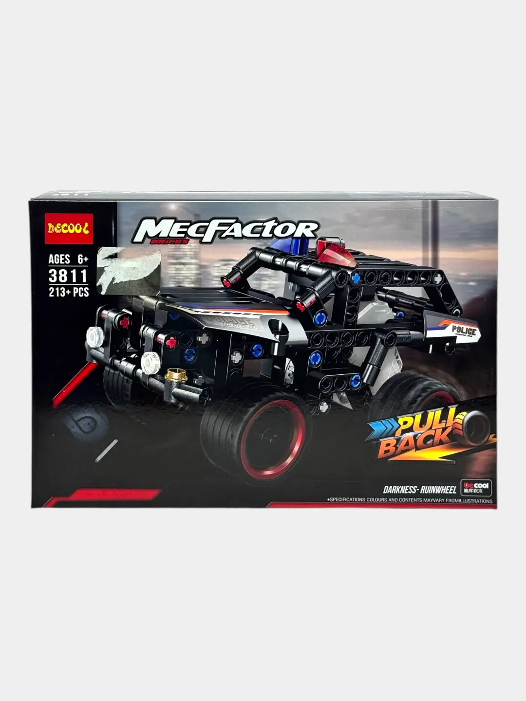 MecFactor Art. 3811 6 yoshdan katta bolalar uchun konstruktor 219 detalli. Kodi. 03455 — 7-rasm