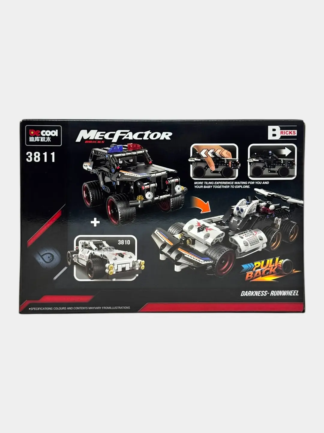 MecFactor Art. 3811 6 yoshdan katta bolalar uchun konstruktor 219 detalli. Kodi. 03455 — 8-rasm