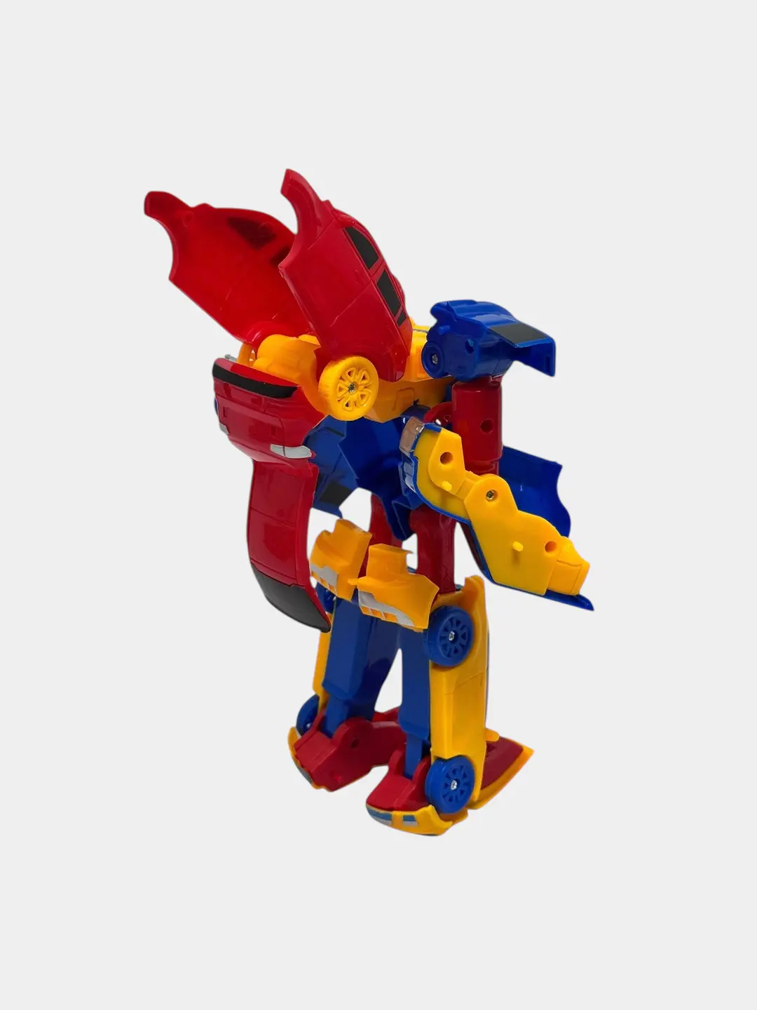 Tobot CP101 transformer robot, 3-in-1 mashina, ABS plastik, o'g'il bolalar uchun rivojlantiruvchi o'yinchoq — 6-rasm