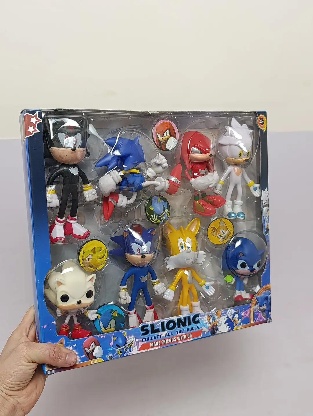 Игровой набор фигурок Герои Sonic, Персонажи из игры, Для детей от 3 лет, Пластиковые игрушки