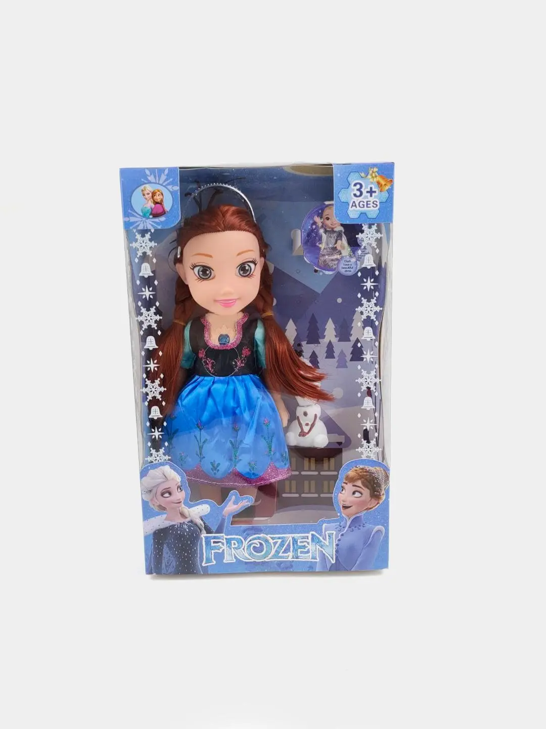 Кукла Frozen Анна, Нарядное платье и аксессуар для волос, Для девочек от 3 лет, Развитие фантазии