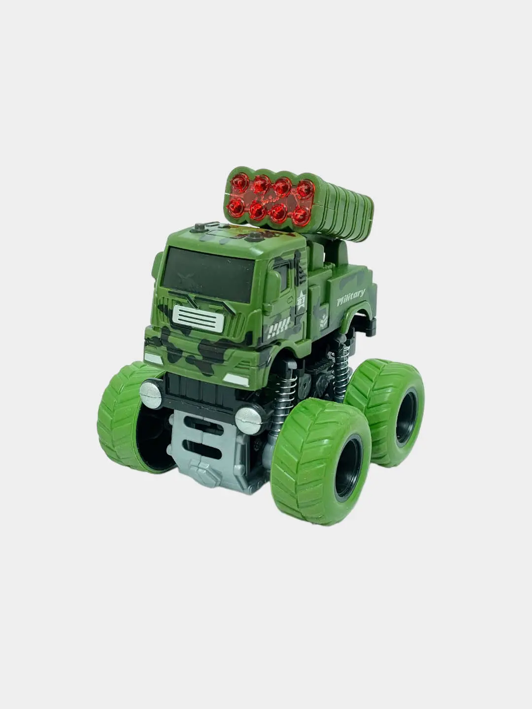 Offroad bolalar uchun 4 ta pushkali yo'l mashinalari to'plami. — 3-rasm