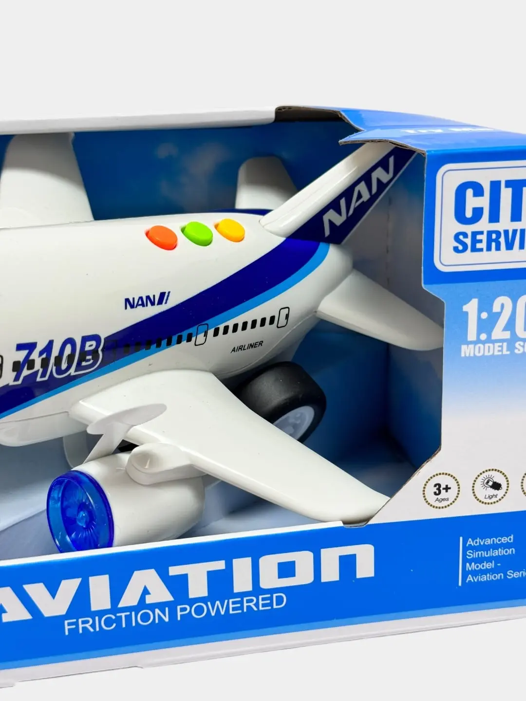 City bolalar uchun WY710B friksion rivojlantiruvchi samolyot 18 sm — 4-rasm